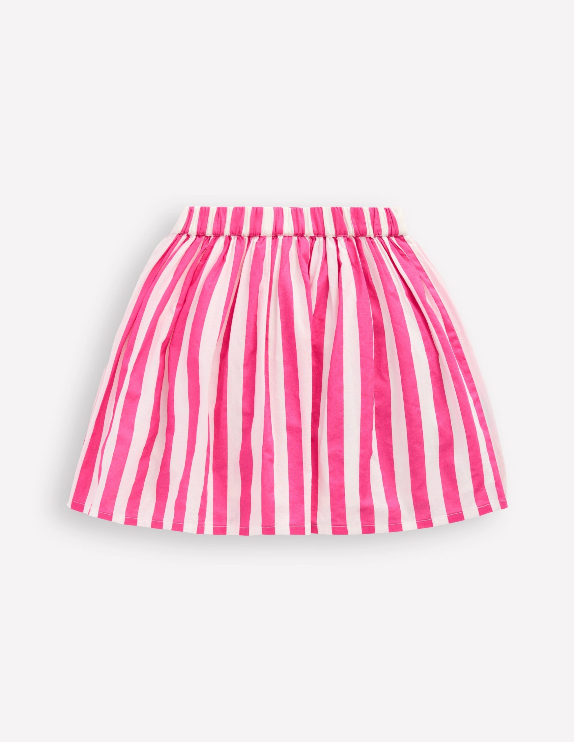 Appliqu?? Skirt-Fruit Pink Stripe - Image 3