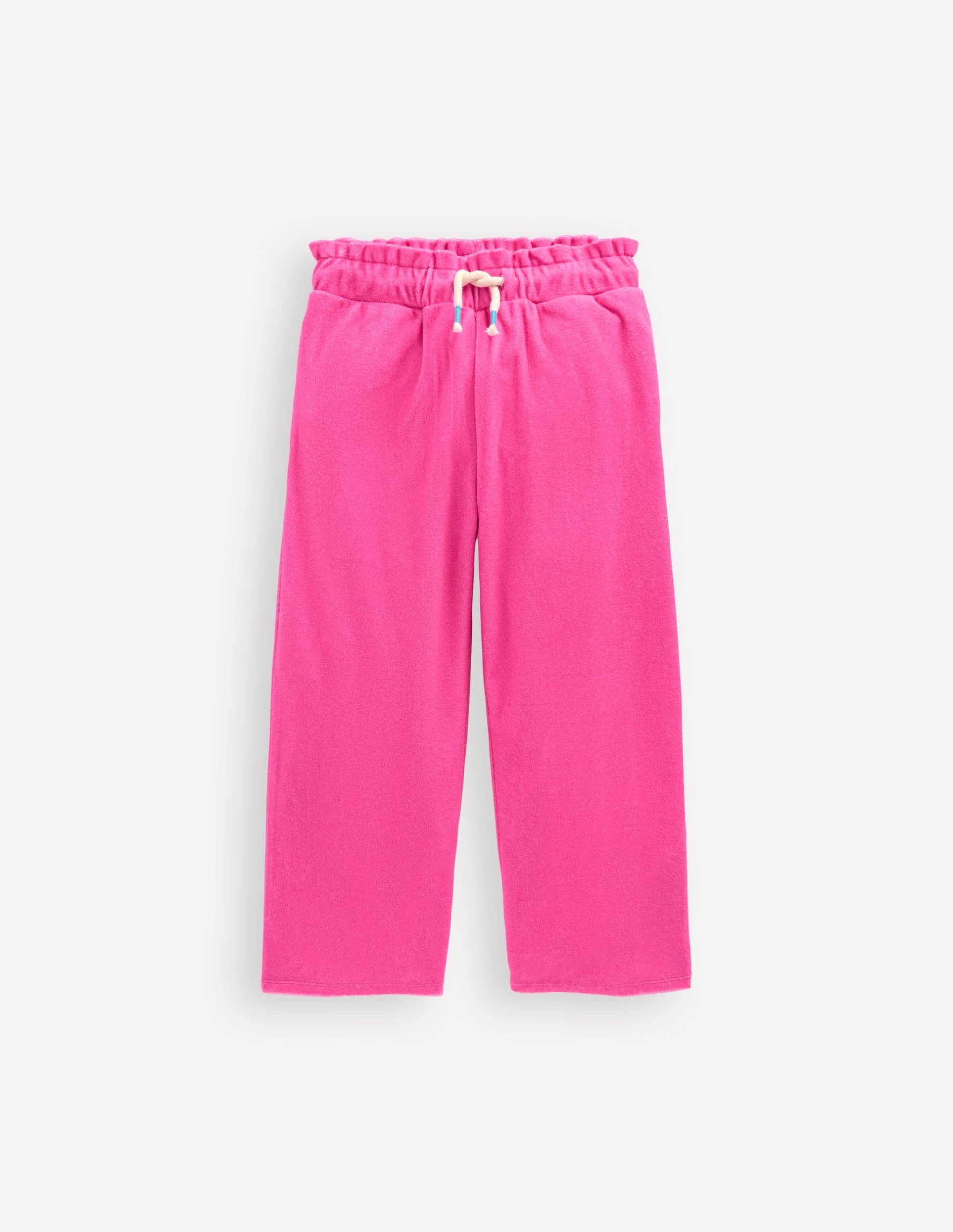 Towelling Pants-Sorbet Pink