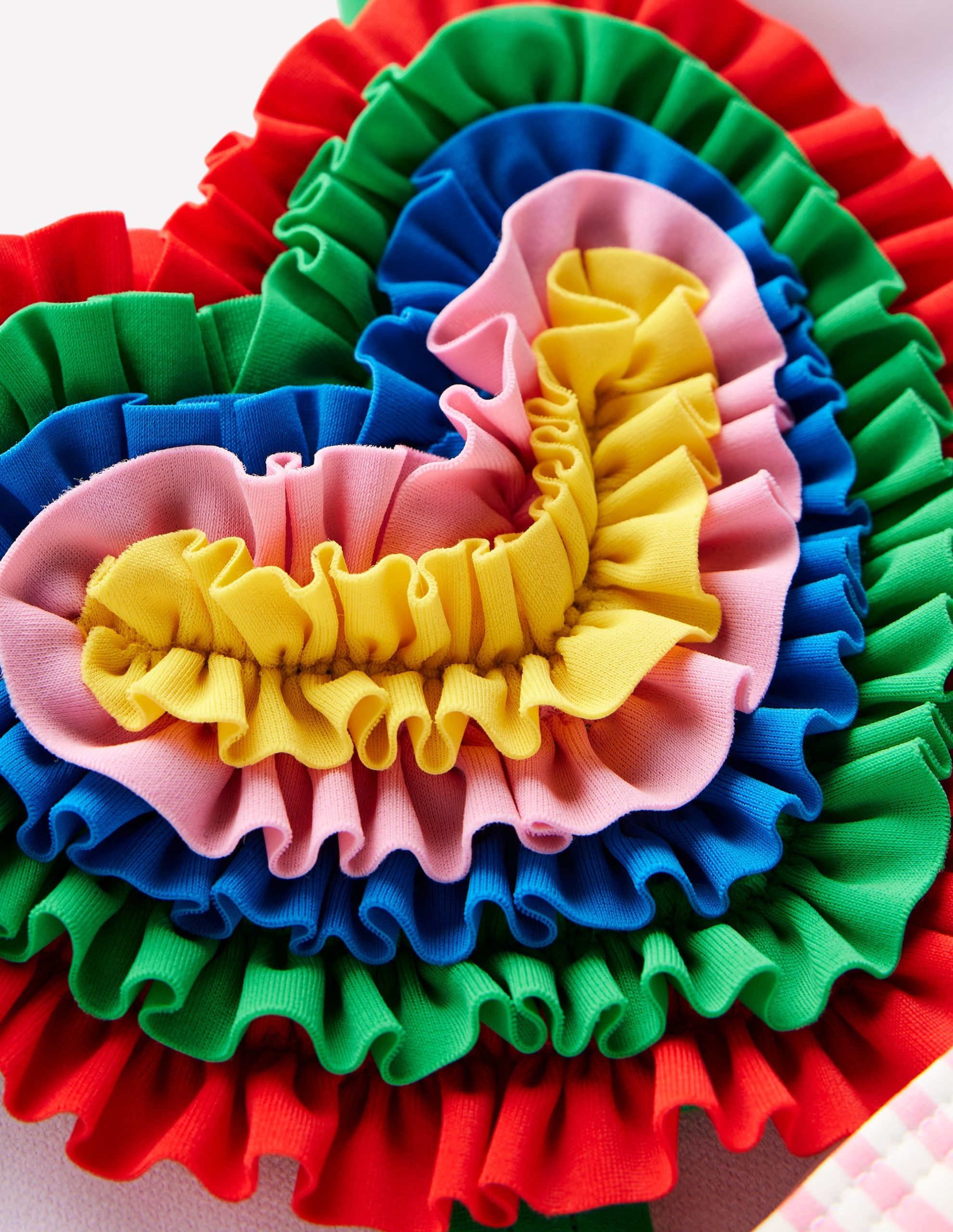 Applique Back Swimsuit-Chalk Pink Heart - Image 4