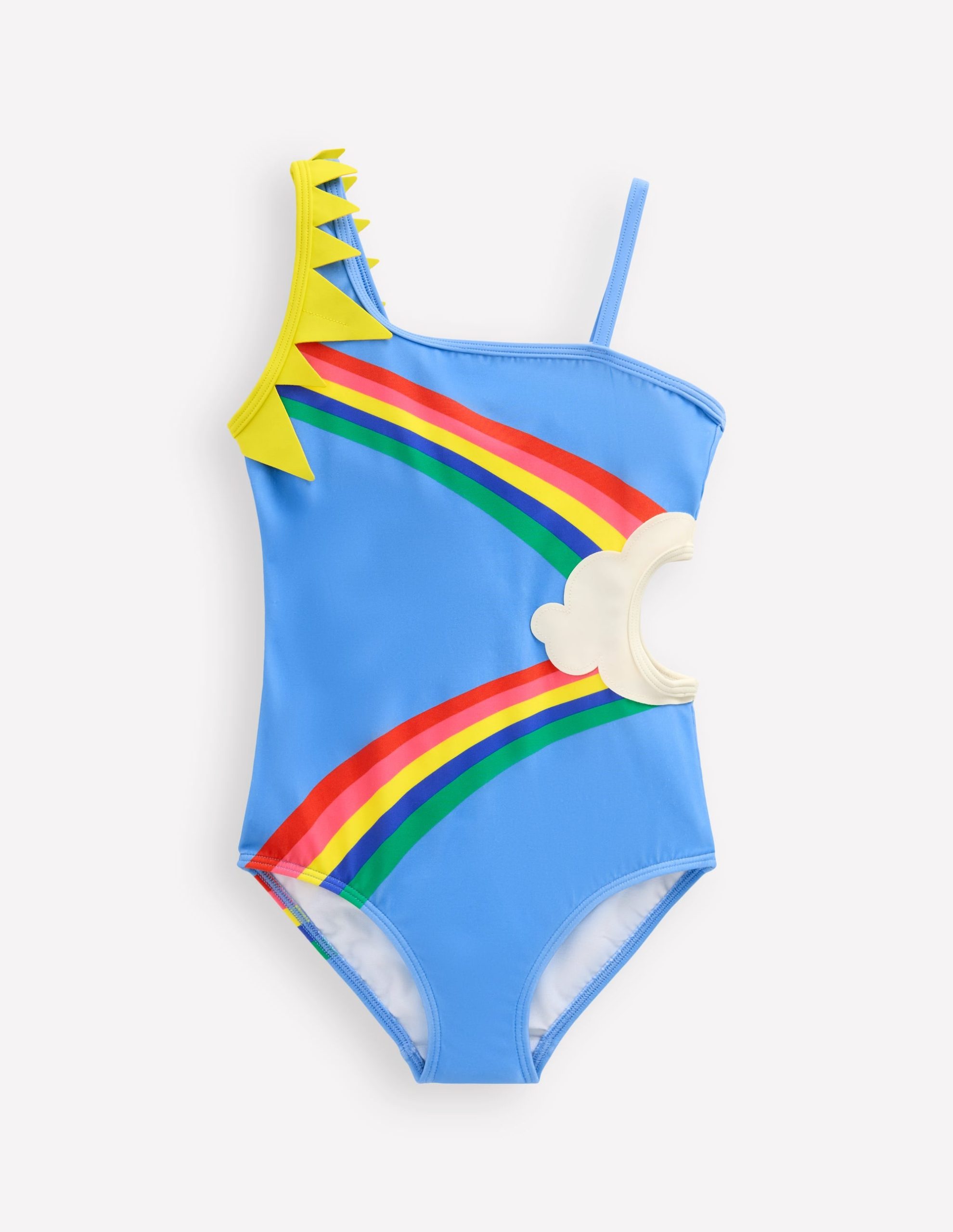 Lettice Cut Out Swimsuit-Forget Me Not Blue Weather - Image 3