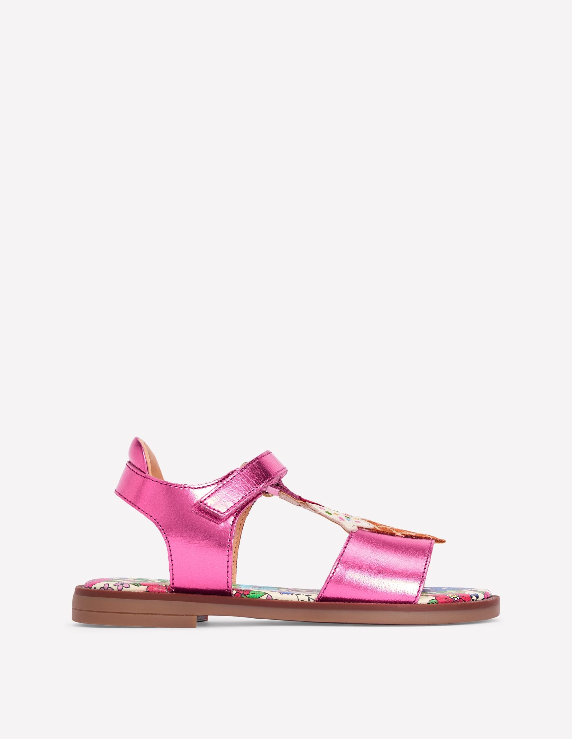 Fun Leather Sandals-Ice Cream - Image 2