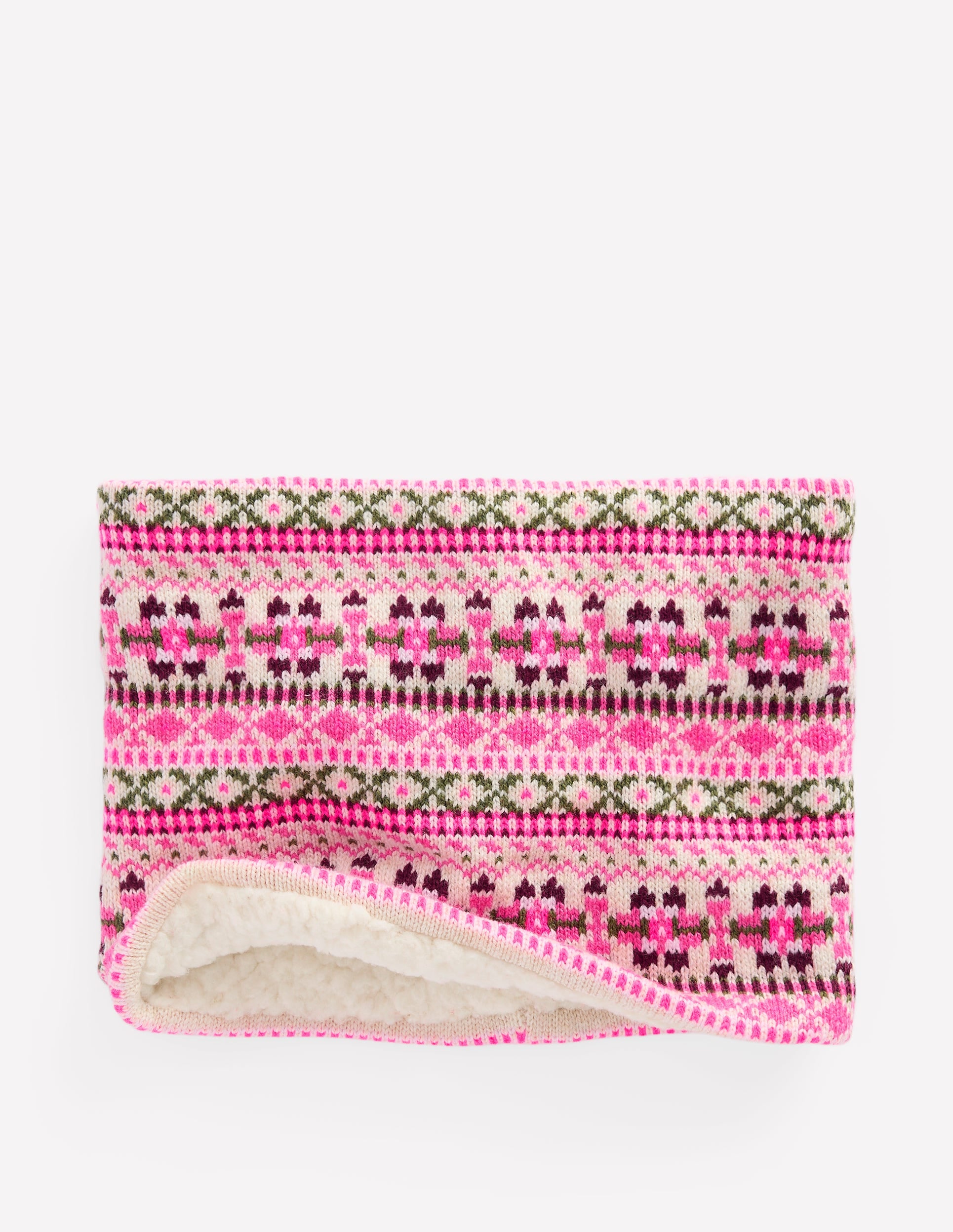 Fair Isle Snood-Heritage Fair Isle - Image 3