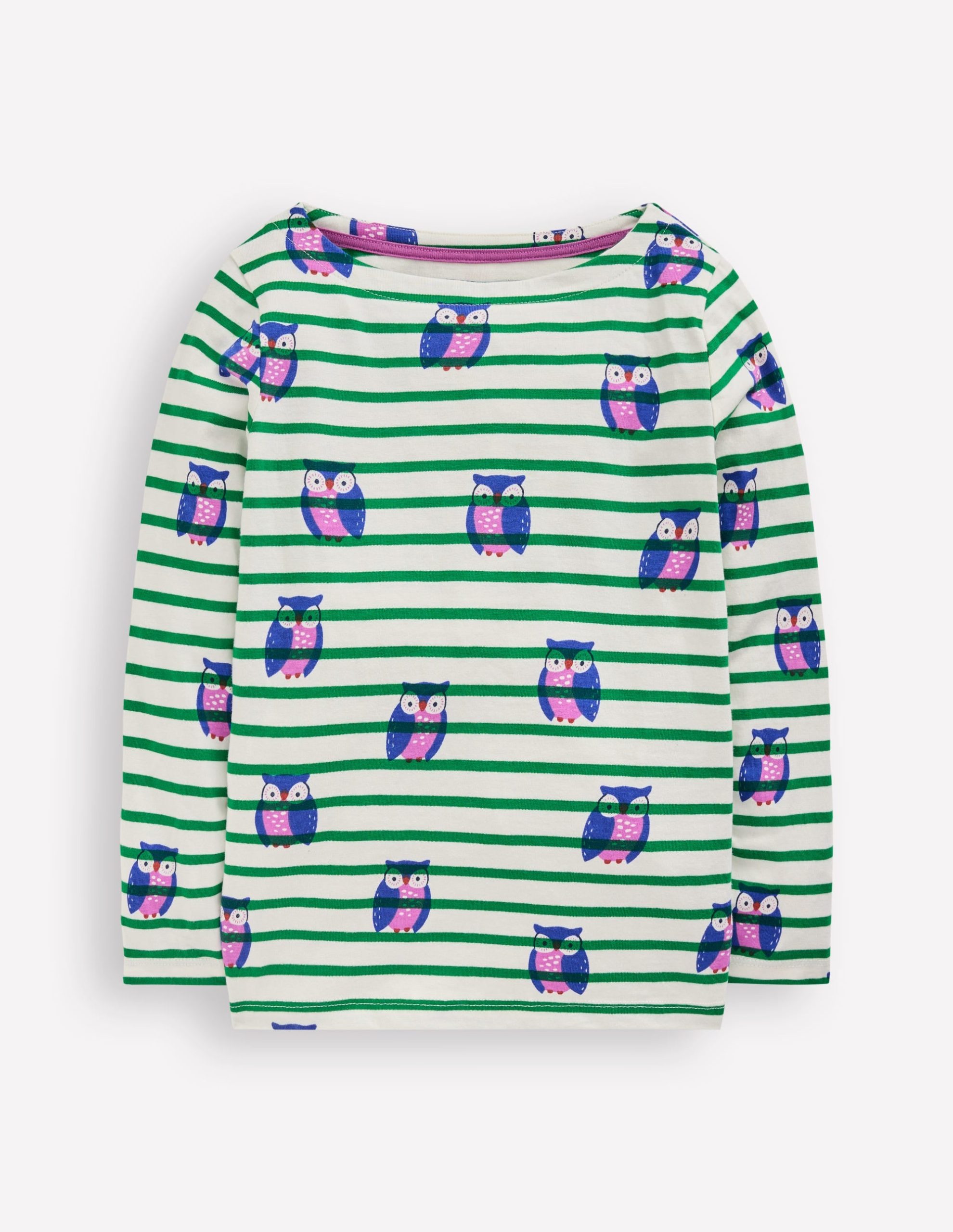 Ella Breton-Ivory/Rich Emerald Owls - Image 3