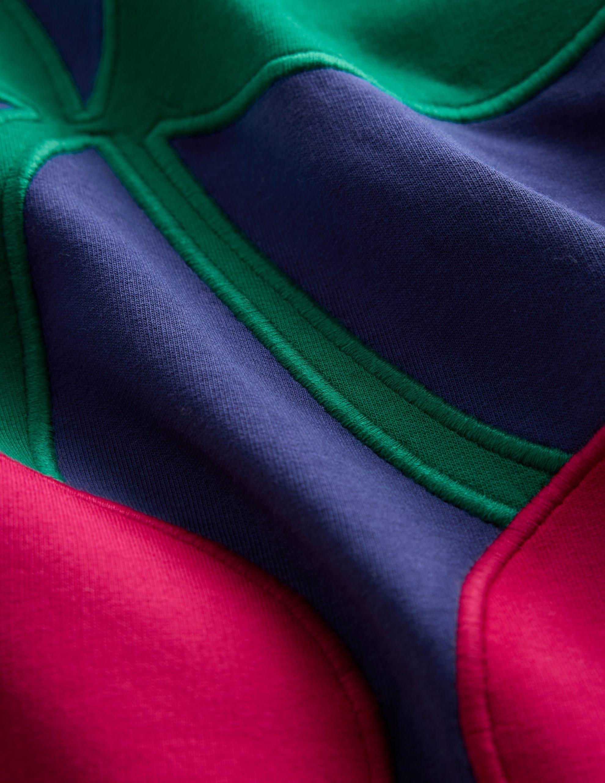 Logo Sweatshirt Dress-Starboard Blue Cherry - Image 4