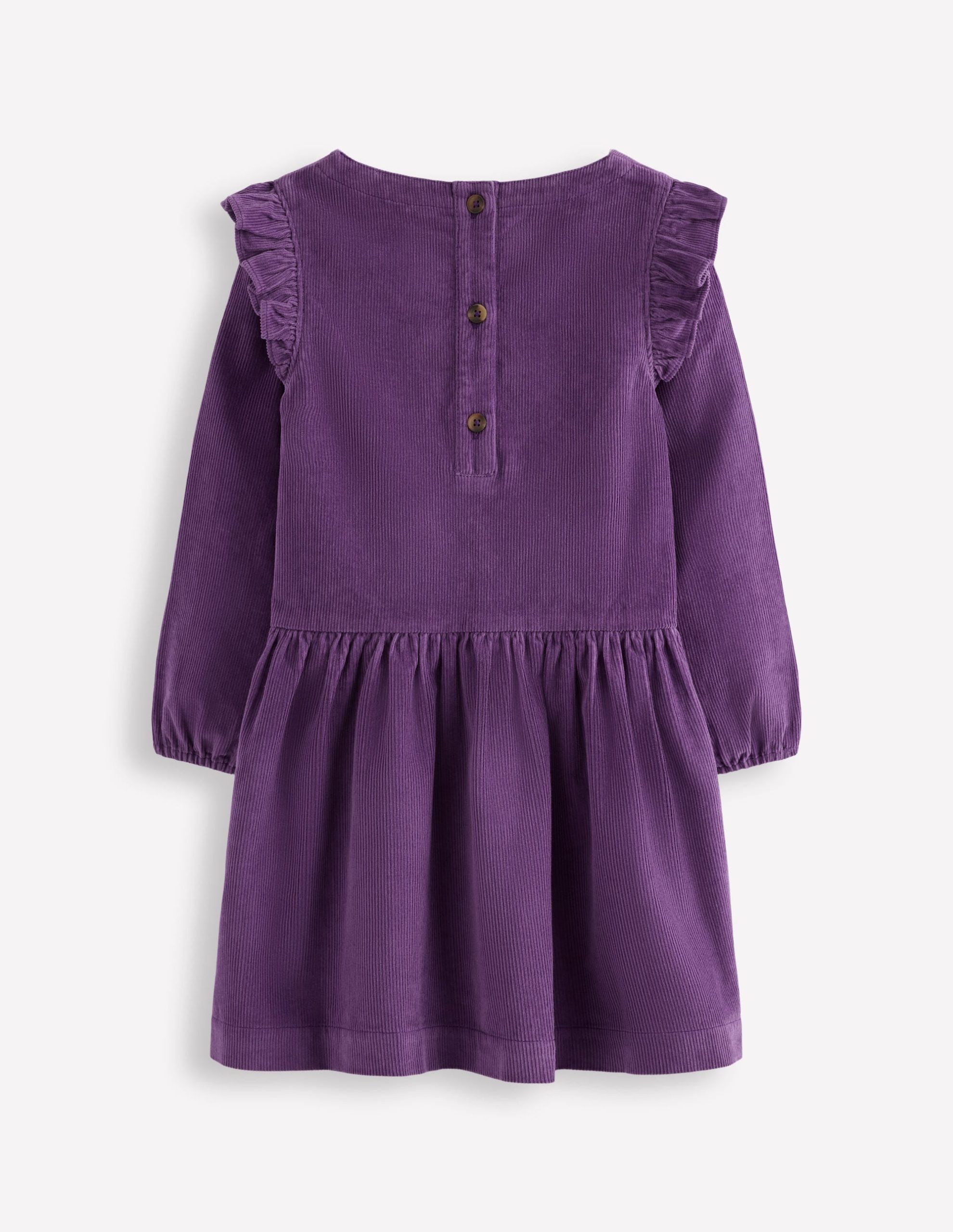 Cord Logo Dress-Mystic Purple Cherries - Image 2