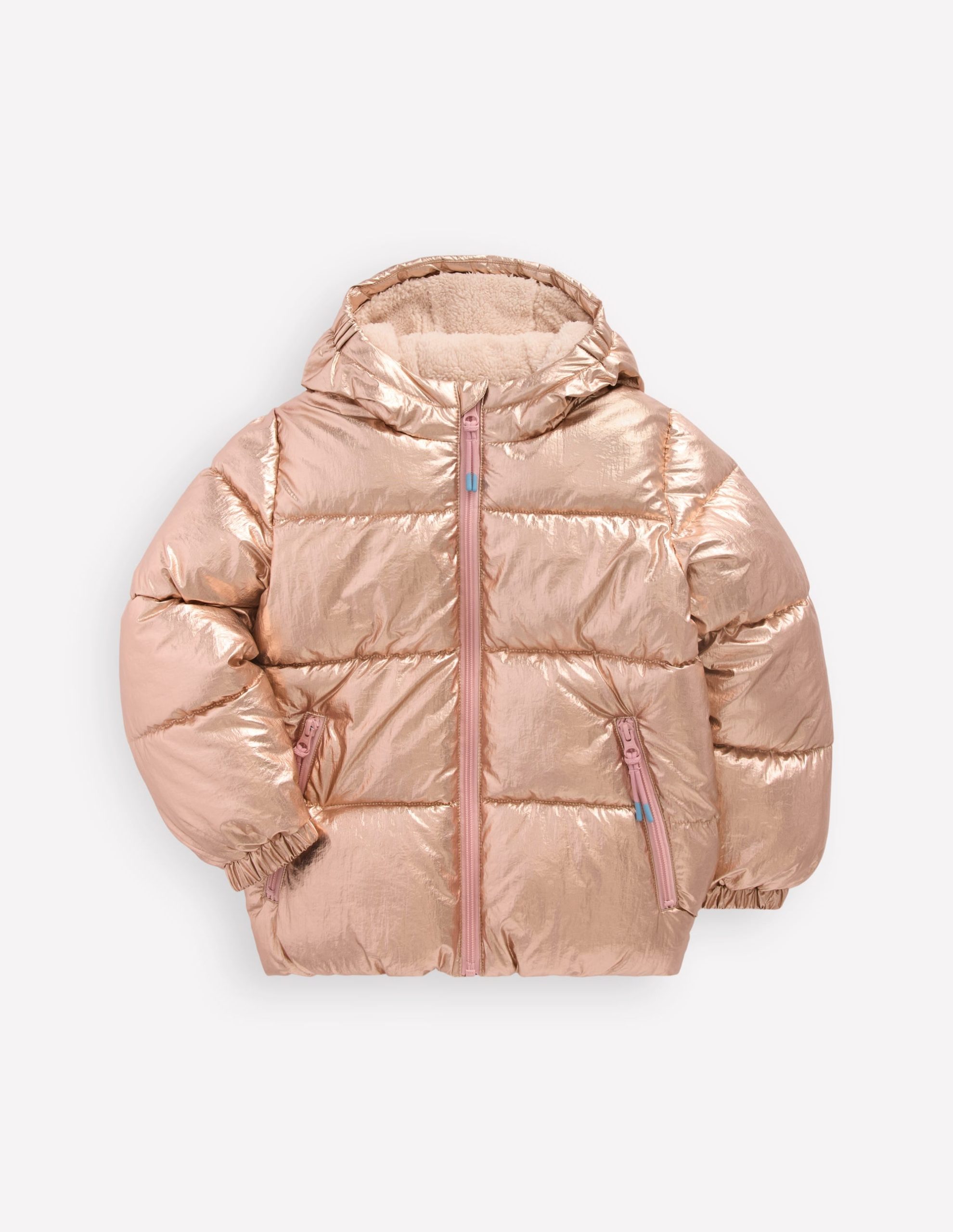 Fun Padded Coat-Gold - Image 2
