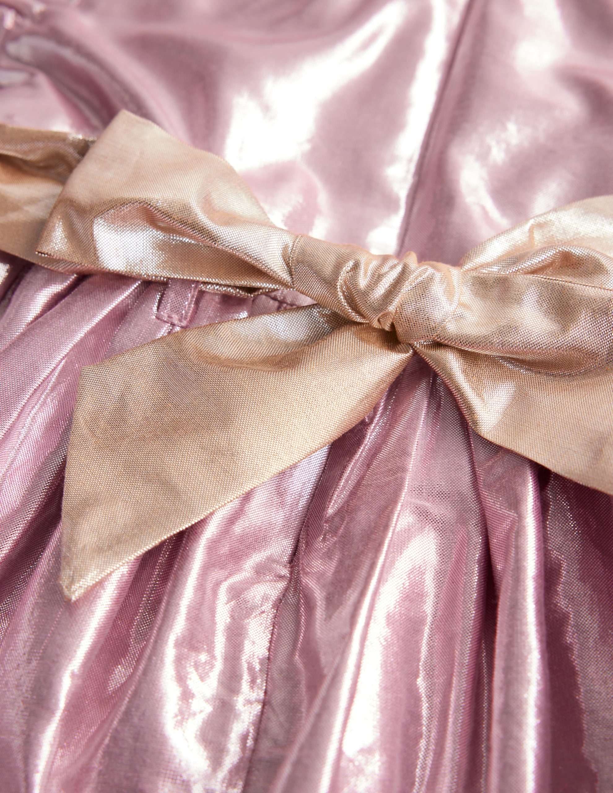 Fit & Flare Party Dress-Pink - Image 4