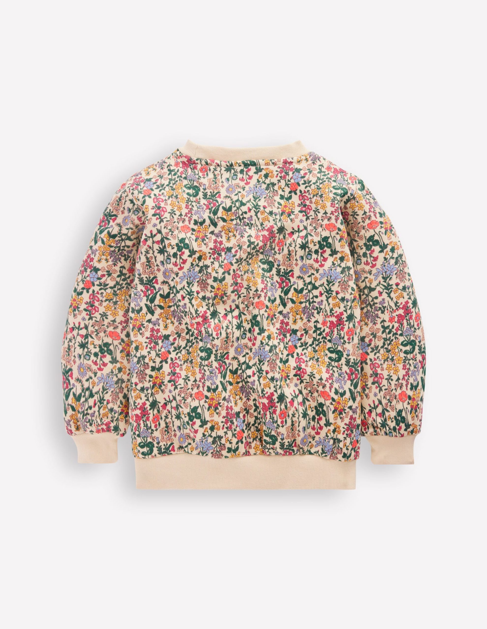 Relaxed Printed Sweatshirt-Ditsy Floral - Image 5
