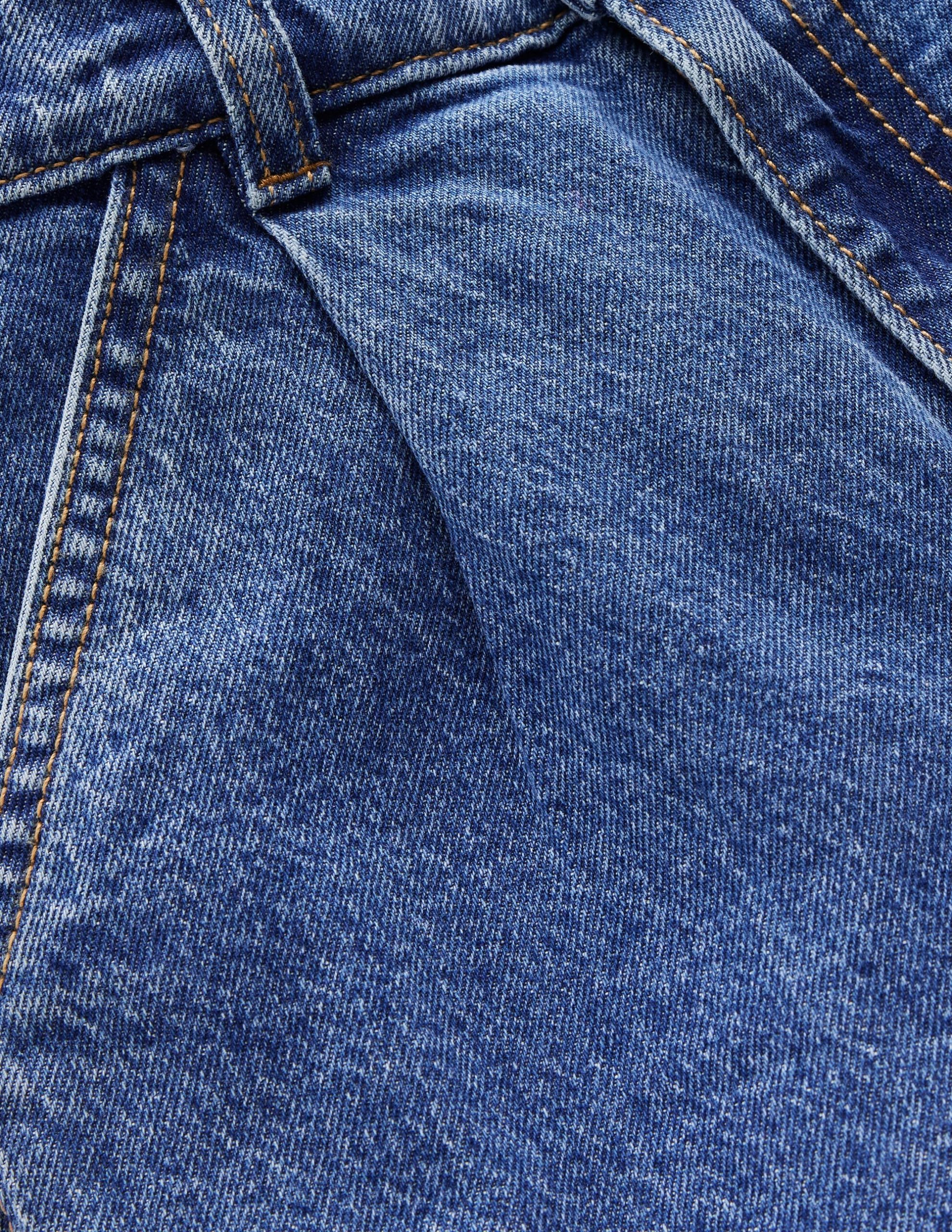 Pleat Jeans-Mid Vintage Denim - Image 3