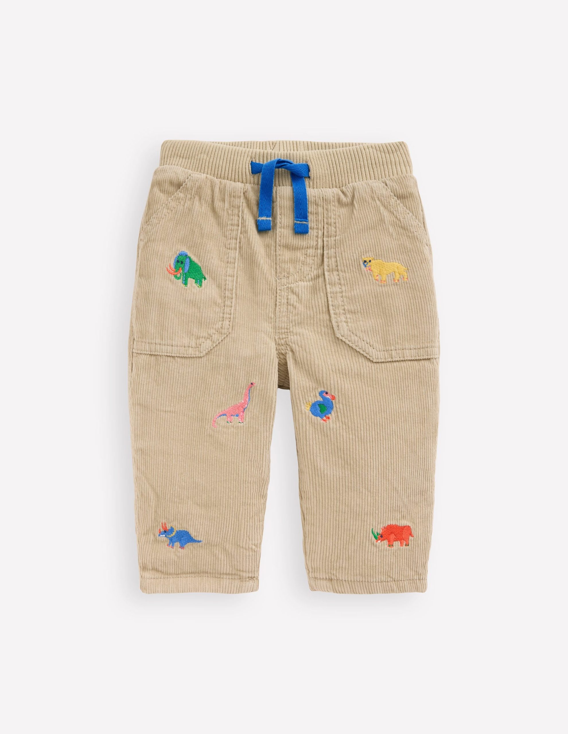 Cosy Lined Pants-Prehistoric Embroidery