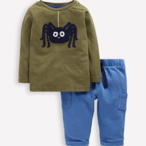 Jersey Overalls Play Set-Green Spider