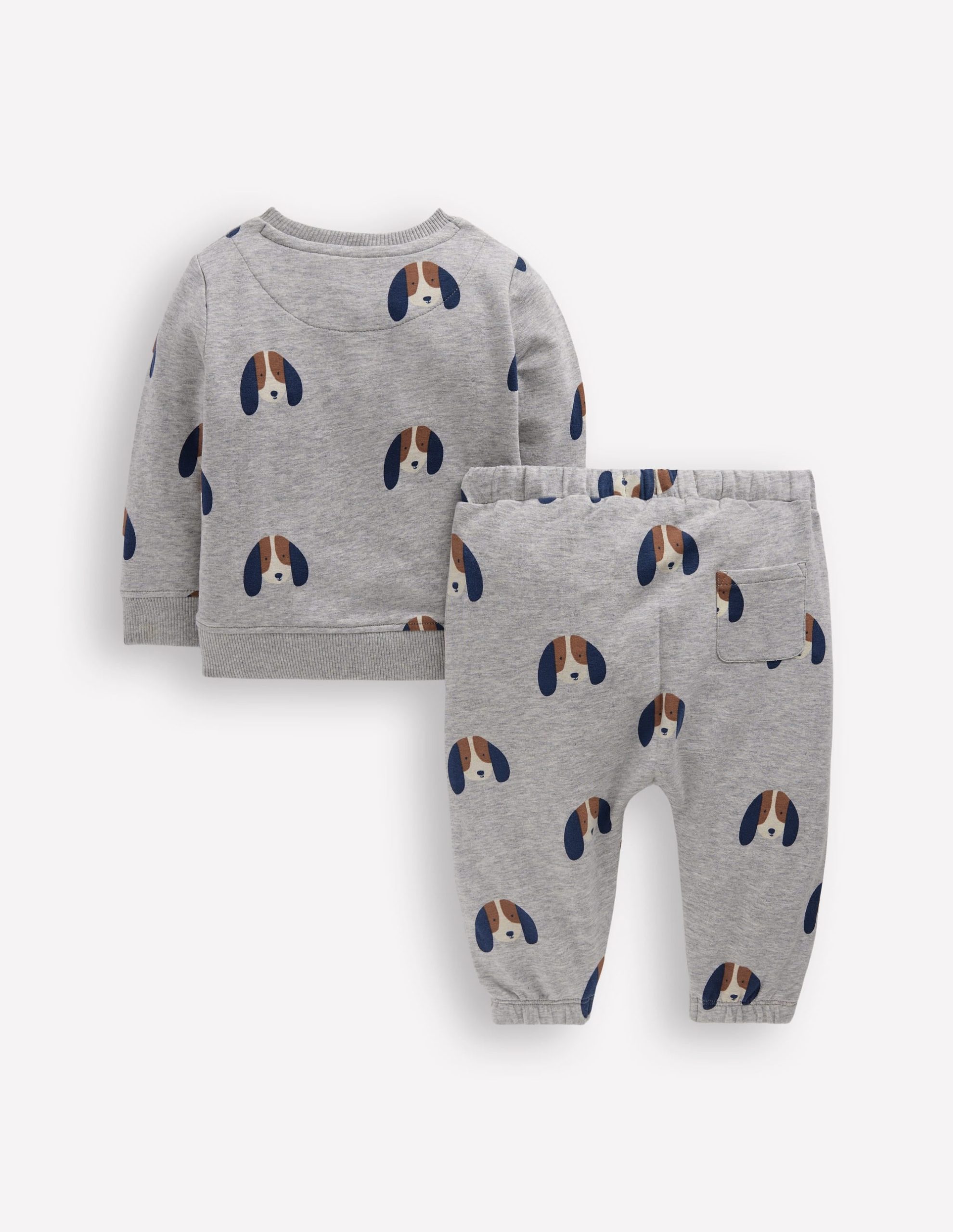 Sweatshirt Play Set-Grey Marl Puppy - Image 2
