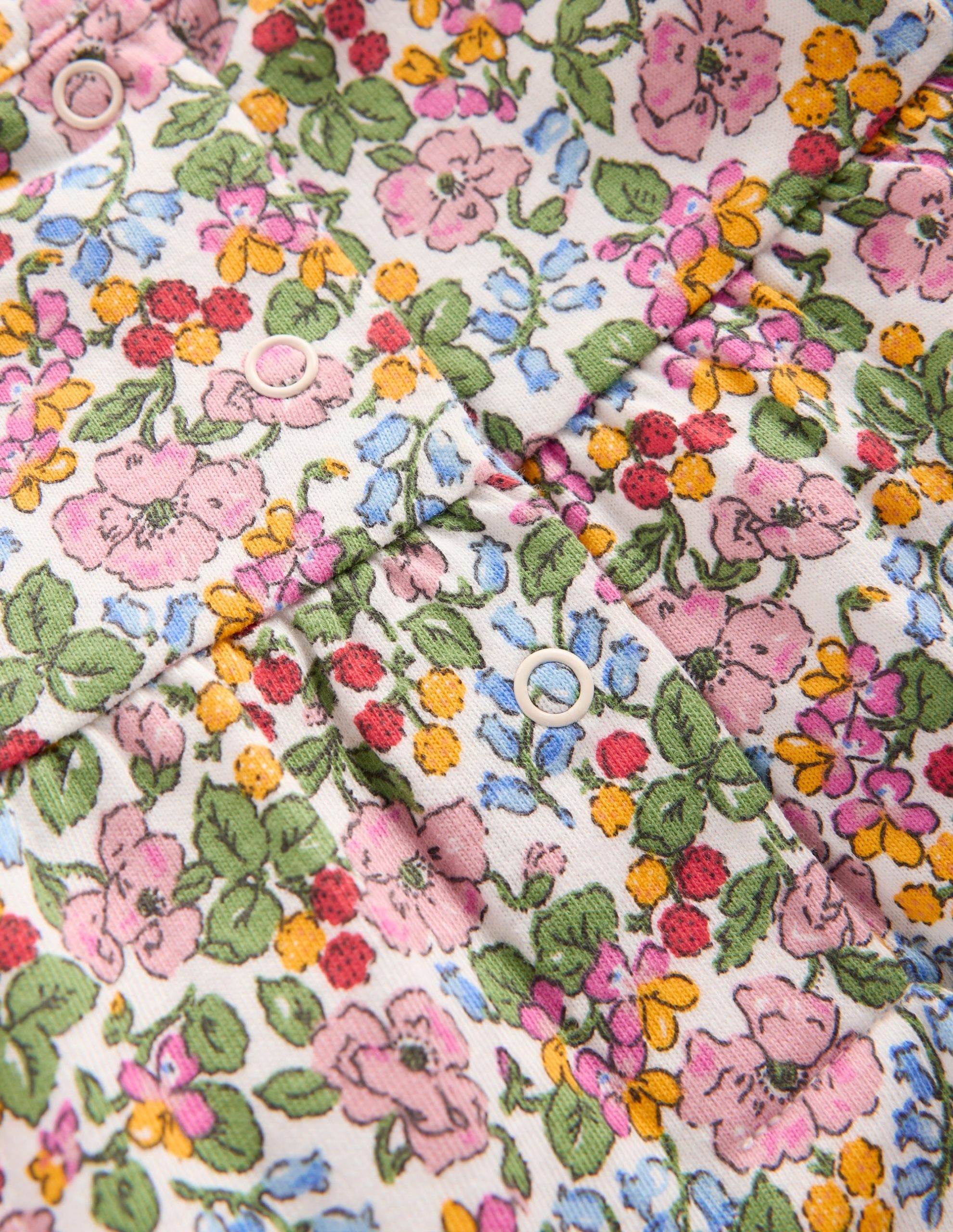 Applique Jersey Tunic Set-Multi Berry Floral - Image 3