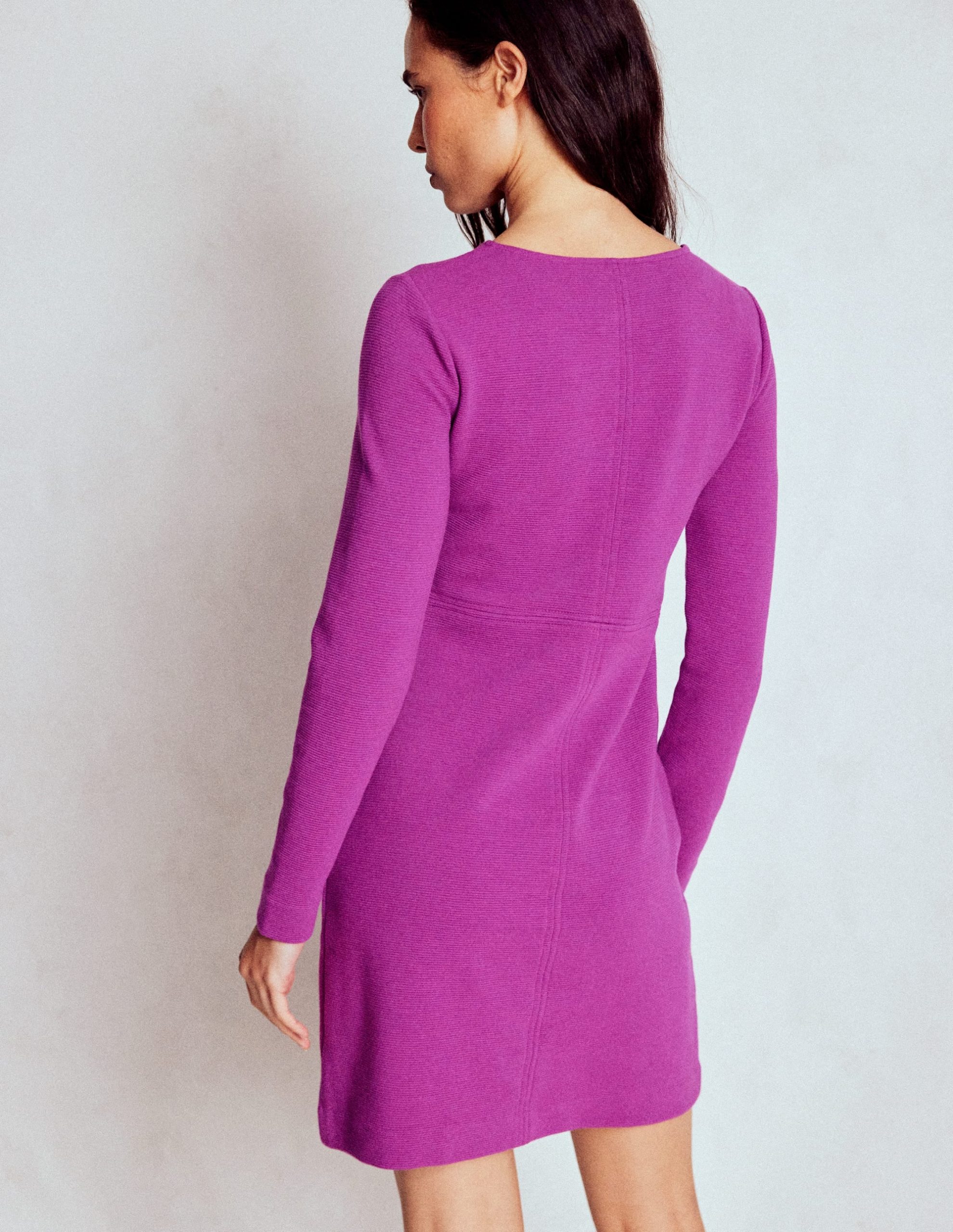 Cornelia Ottoman Dress-Regal Purple - Image 3