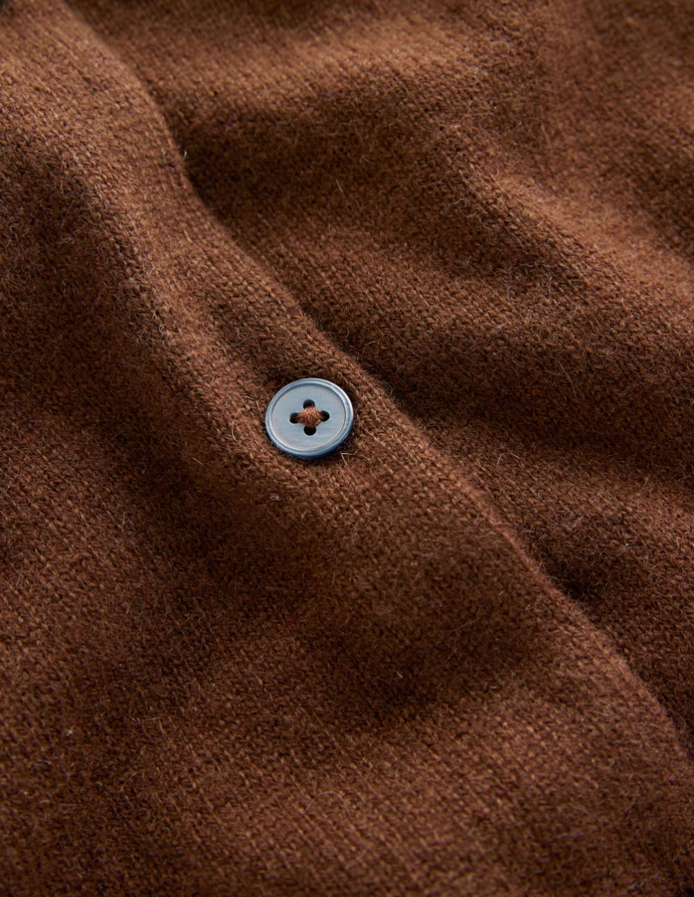 Eva Cashmere Crew Cardigan-Mocha - Image 6