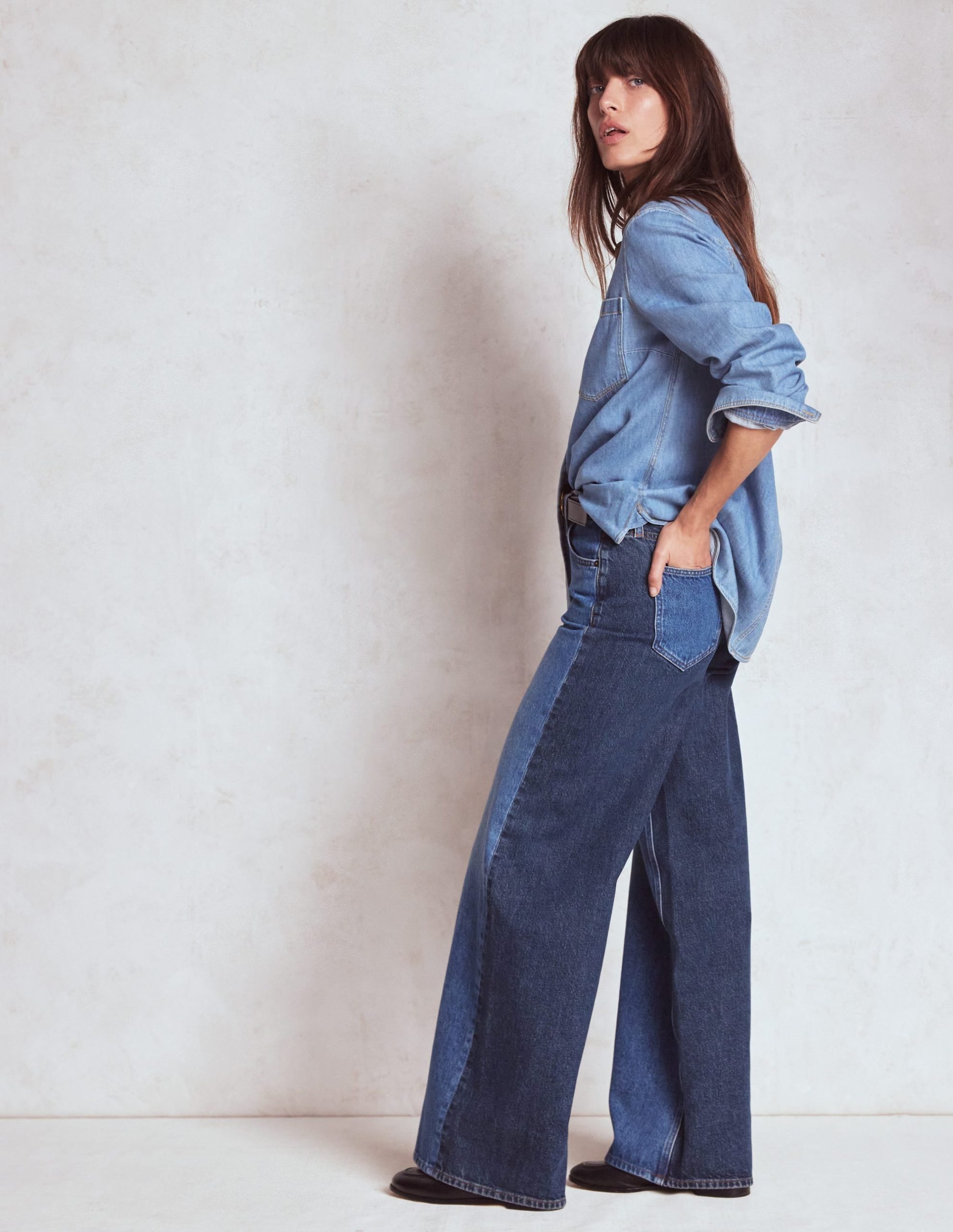 High Rise Wide Leg Jeans-Hotch Potch - Image 6