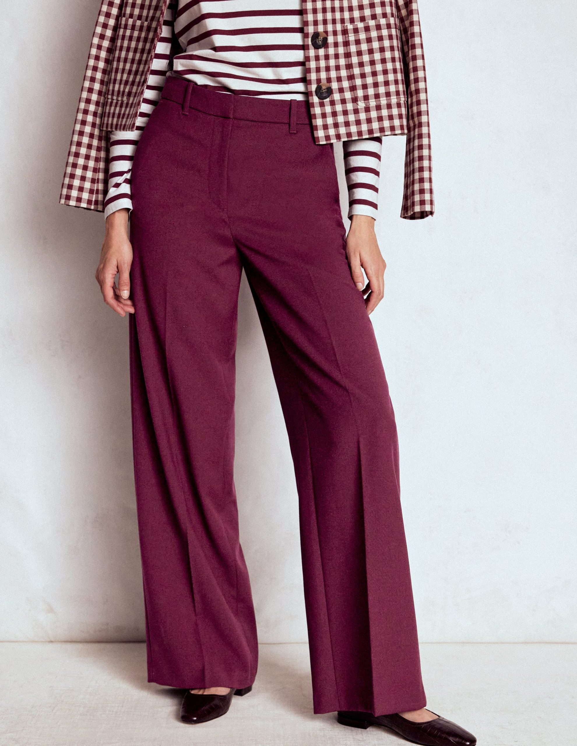 Belgravia Tailored Pants-Deep Wisteria - Image 4