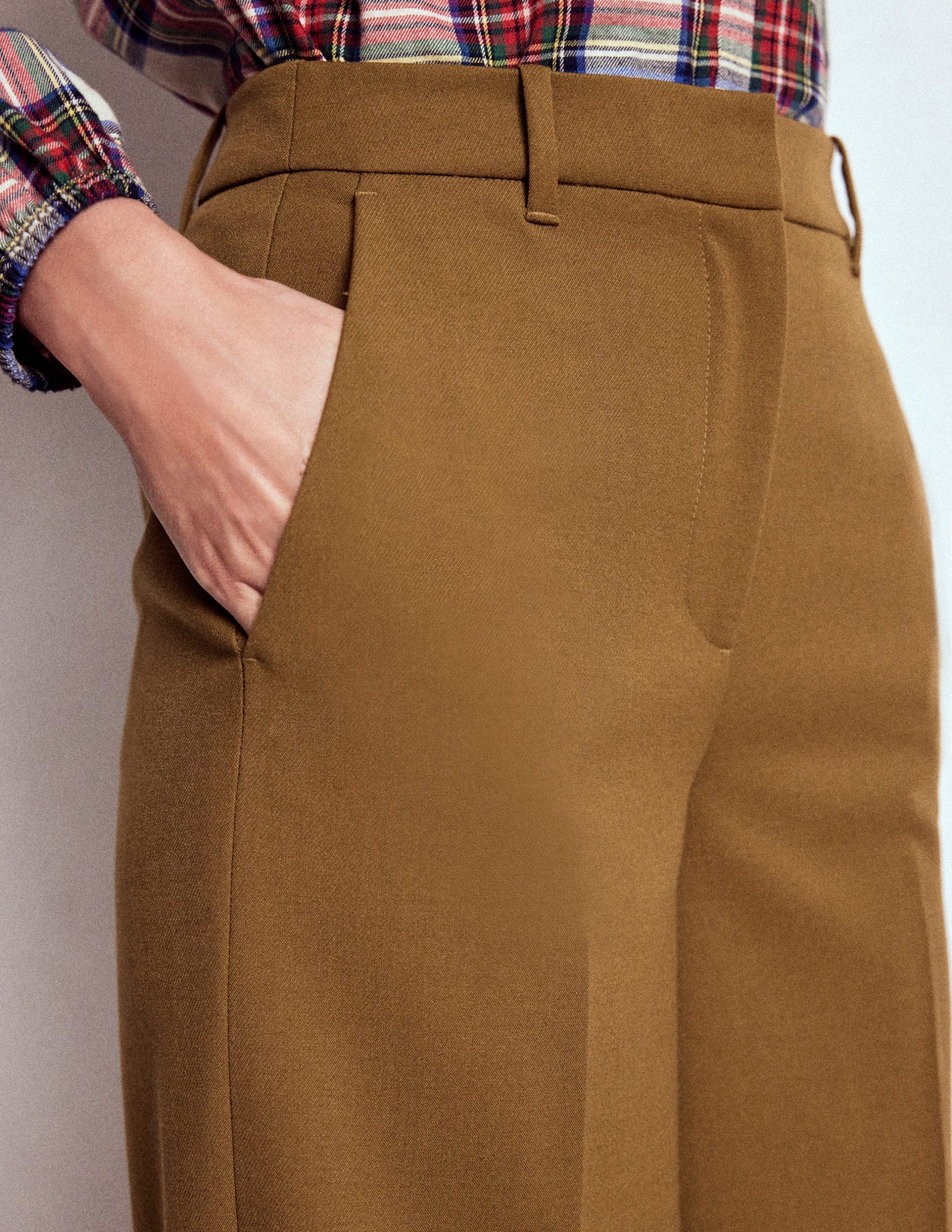 Belgravia Tailored Pants-Tobacco - Image 2