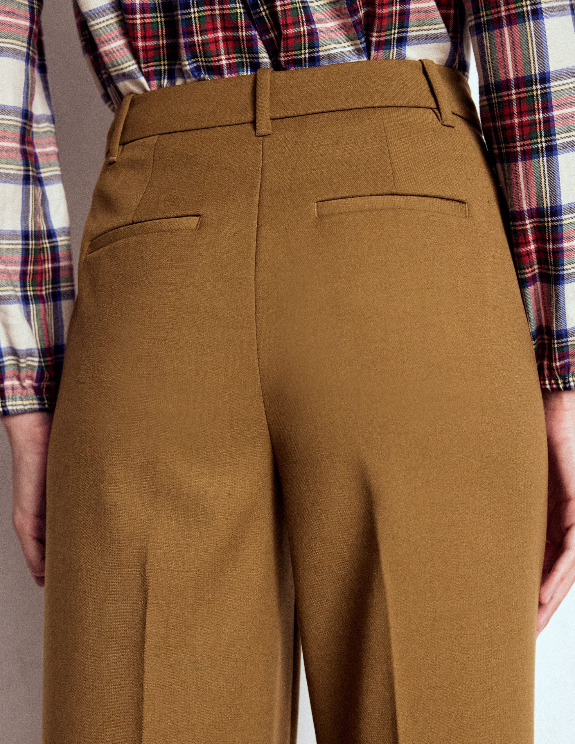 Belgravia Tailored Pants-Tobacco - Image 5