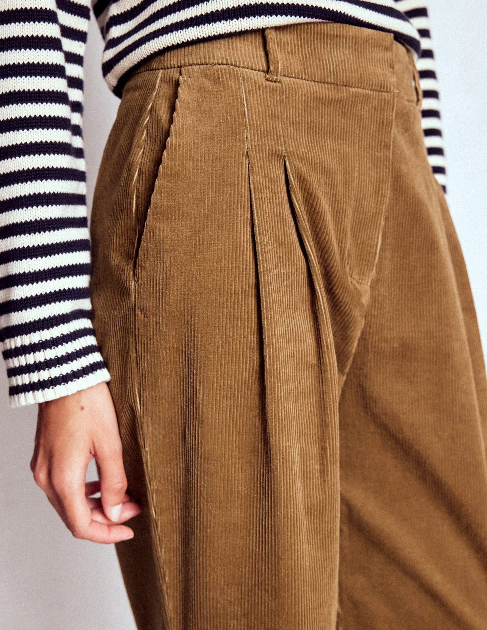 Kensington Cord Pants-Latte - Image 2