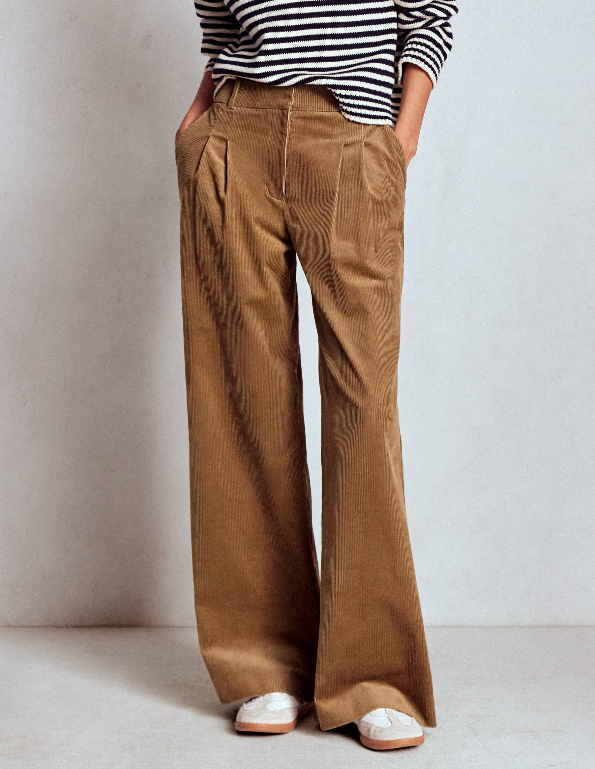 Kensington Cord Pants-Latte - Image 4