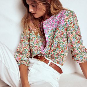 Corrine Cotton Top-Flowerbed