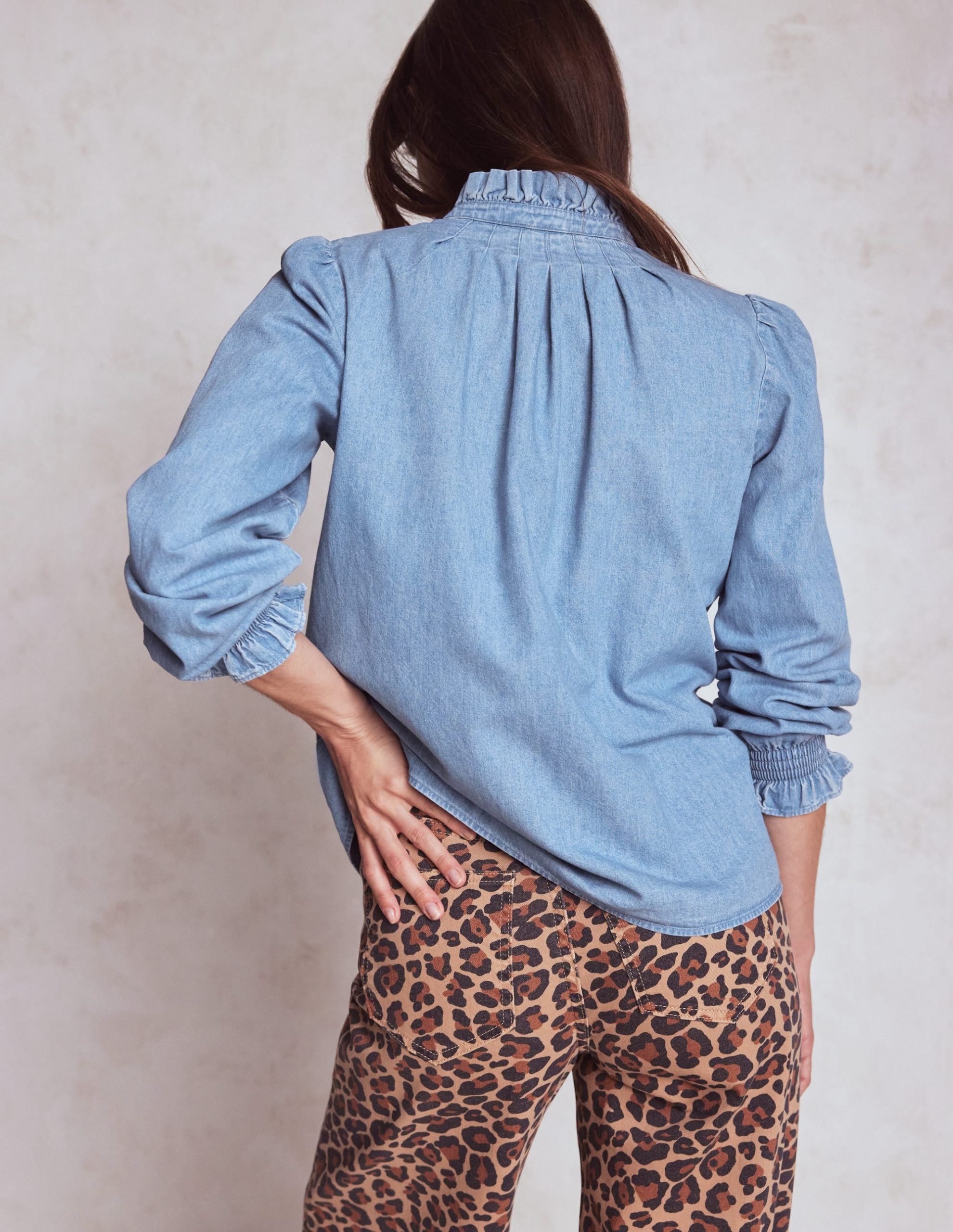 Lorna Denim Top-Light Authentic - Image 4