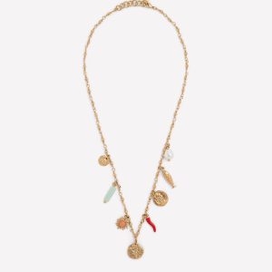 Novelty Charm Necklace-Chilli