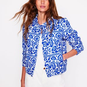 Highbury Quilted Jacket-Vine Tile