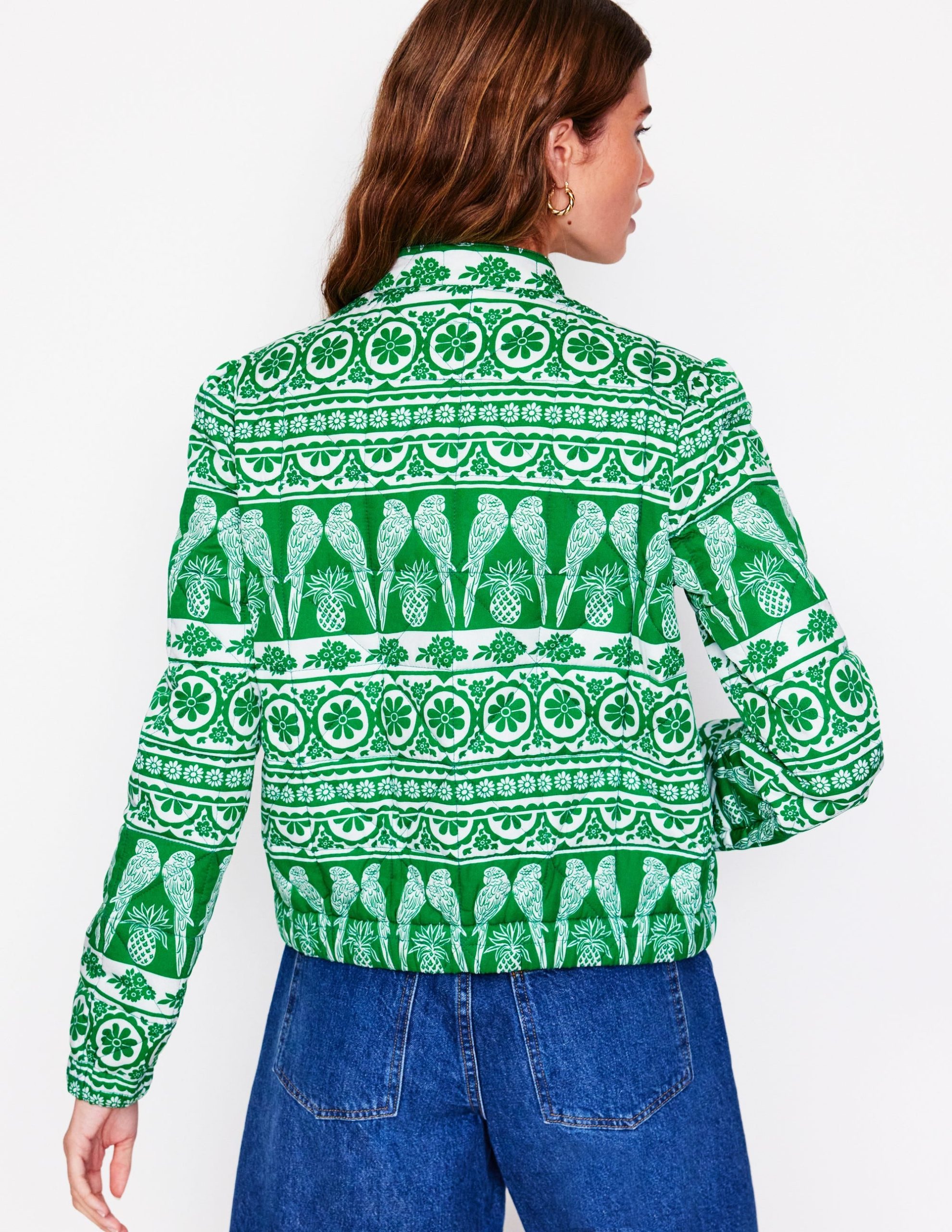 Highbury Quilted Jacket-Ornate Tropics - Image 4