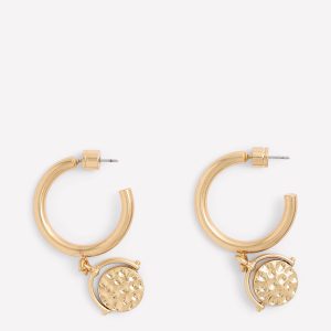 Spinner Disc Hoops-Gold Colour