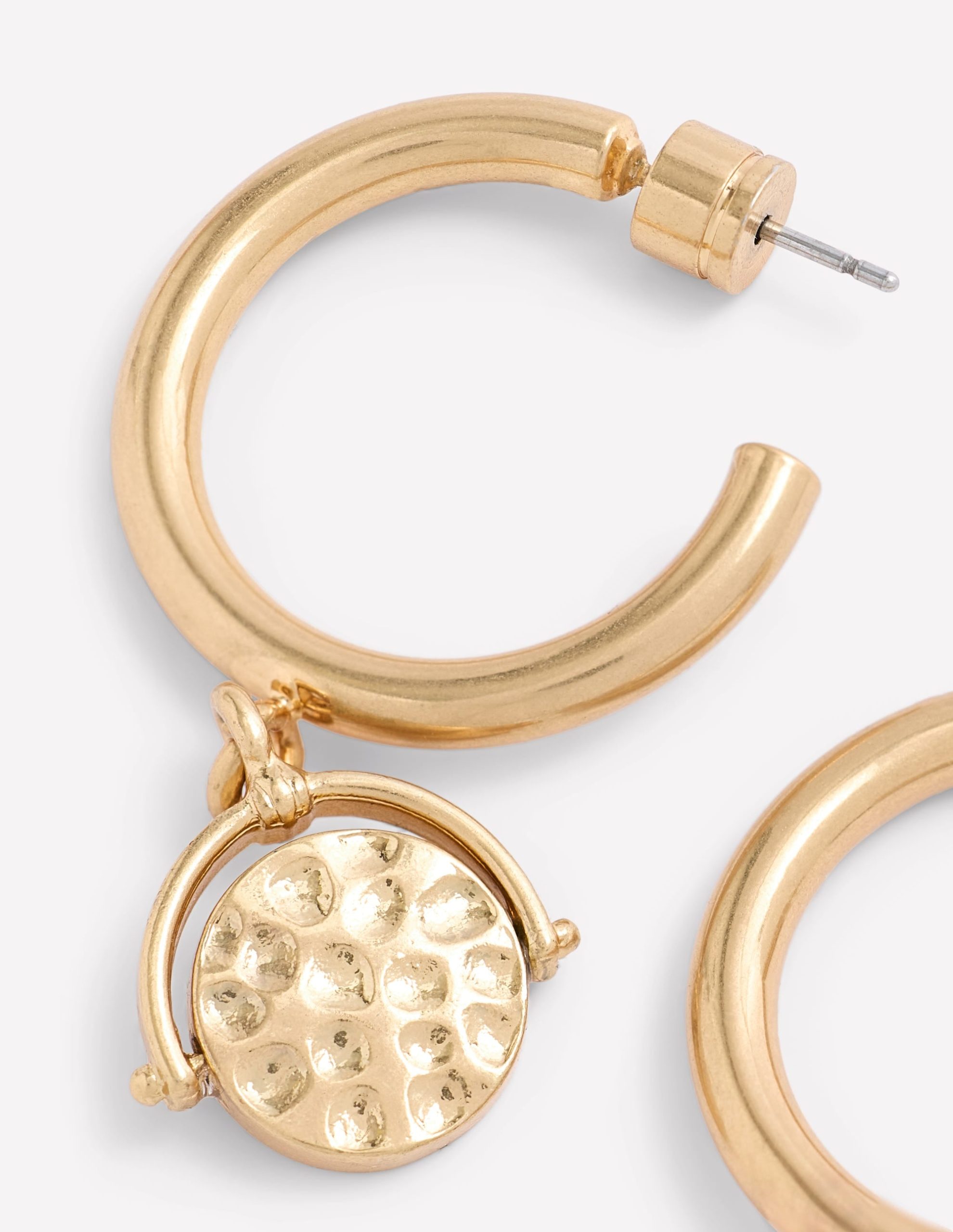 Spinner Disc Hoops-Gold Colour - Image 3