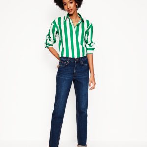 Girlfriend Jeans-Dark Vintage