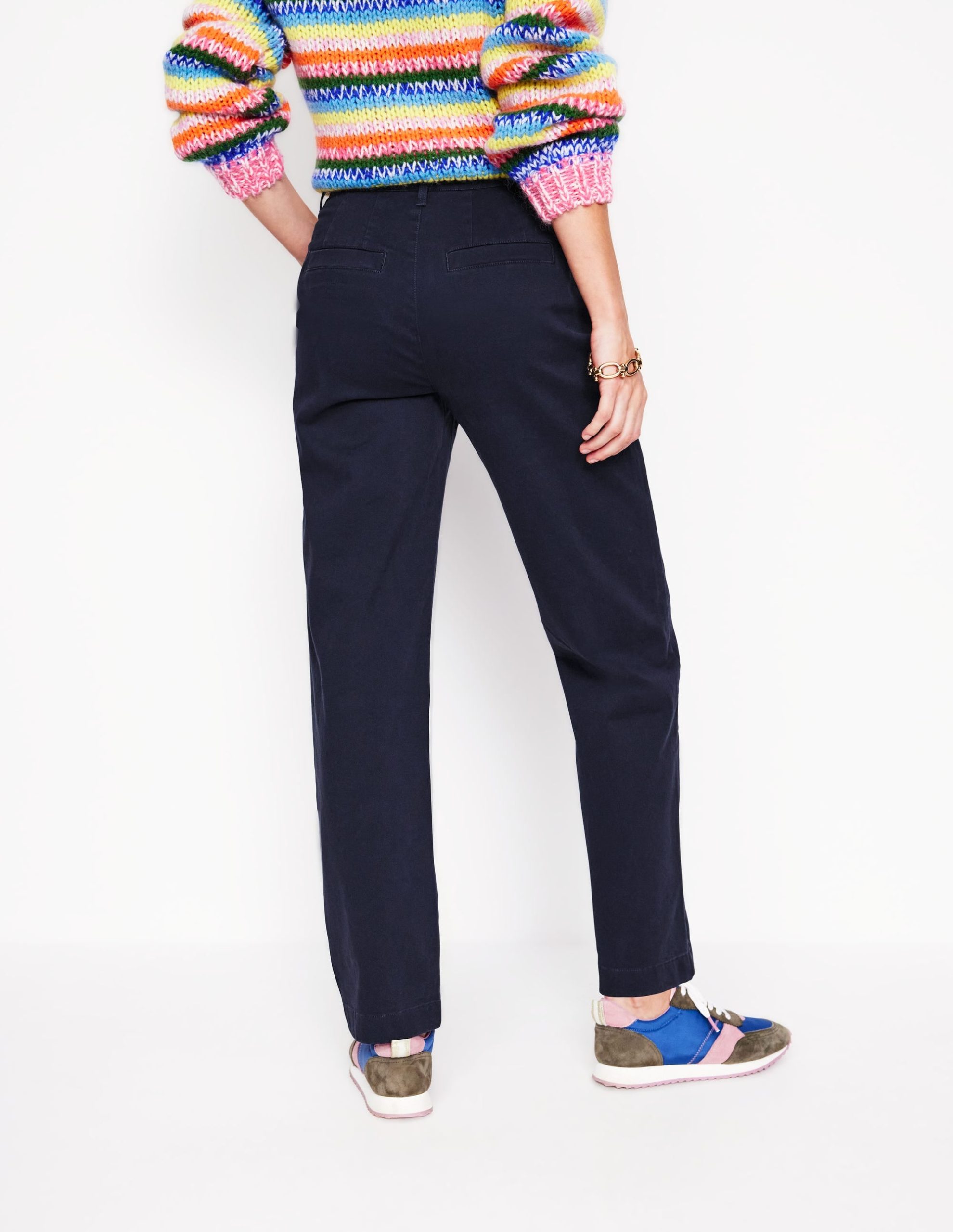Barnsbury Chino Pants-Navy - Image 3