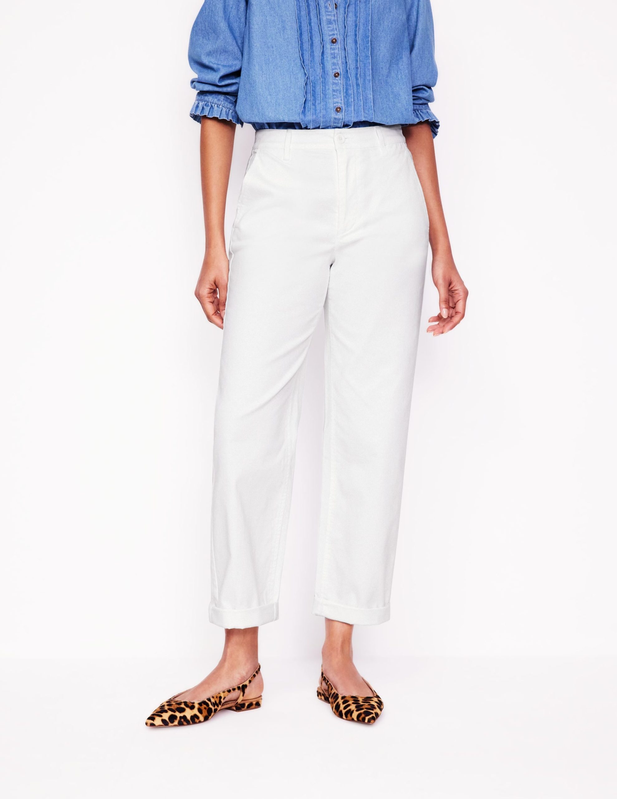 Barnsbury Chino Pants-White - Image 4