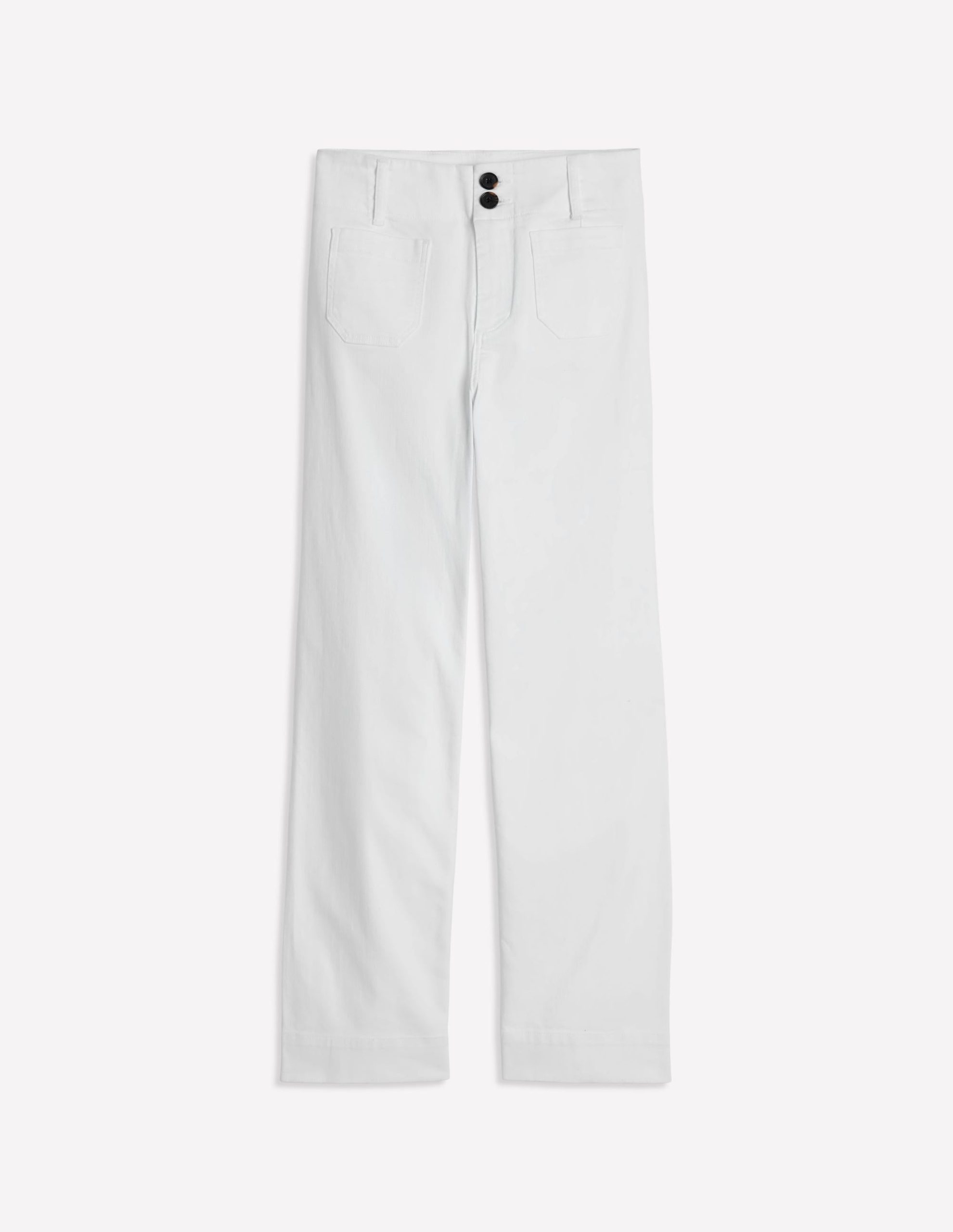 Primrose Patch Pocket Pants-White - Image 6