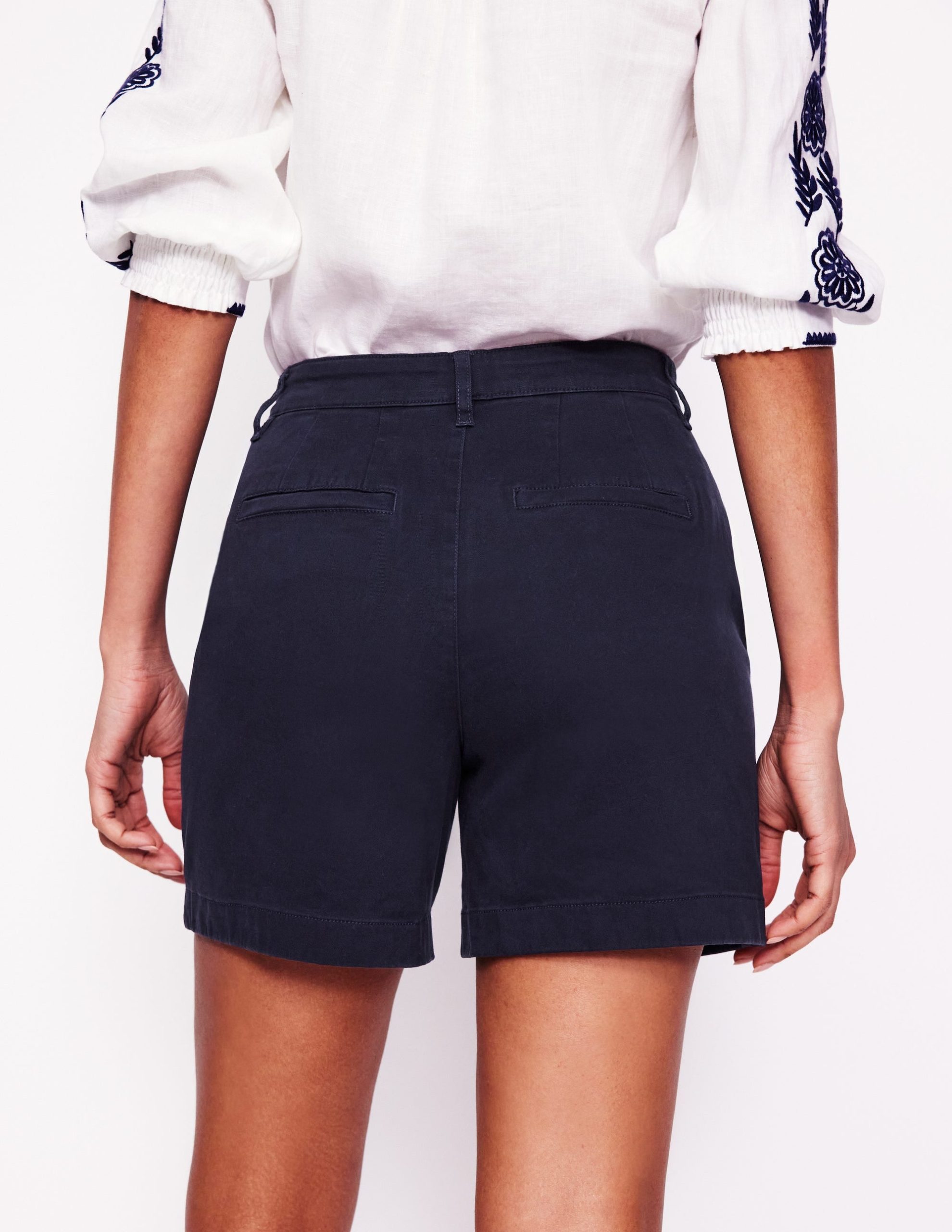 Barnsbury Chino Shorts-Navy - Image 3