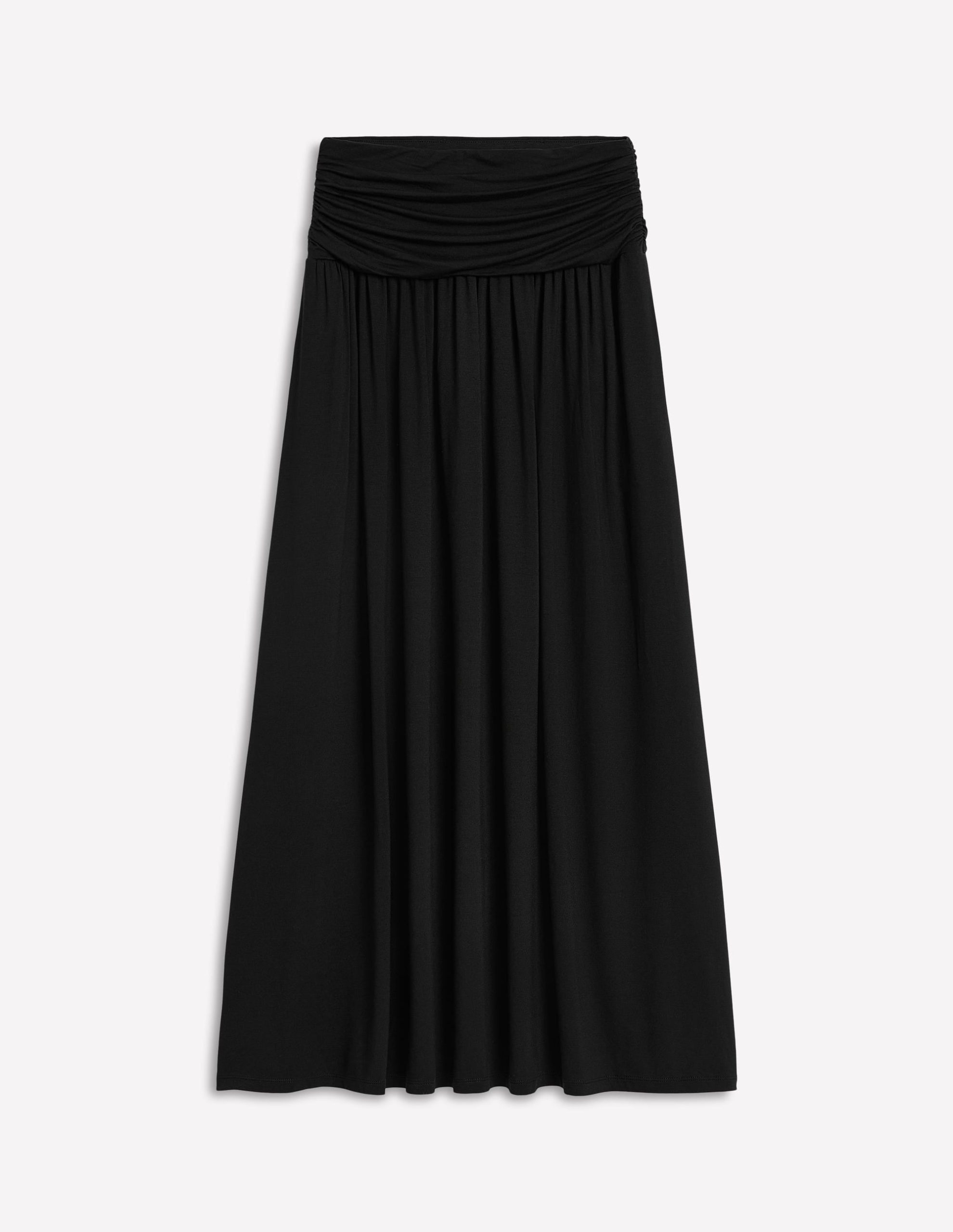 Rosaline Jersey Skirt-Black - Image 5