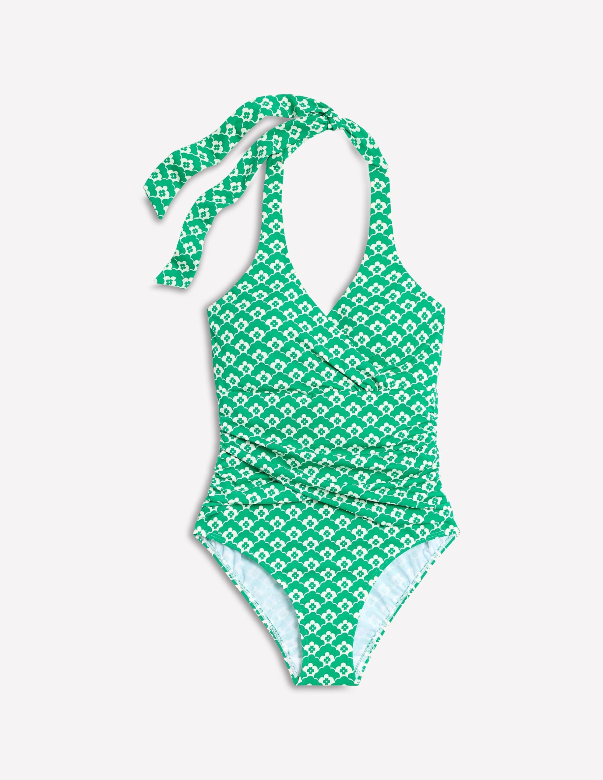 Levanzo Halter Swimsuit-Green Cloud Terrace - Image 5