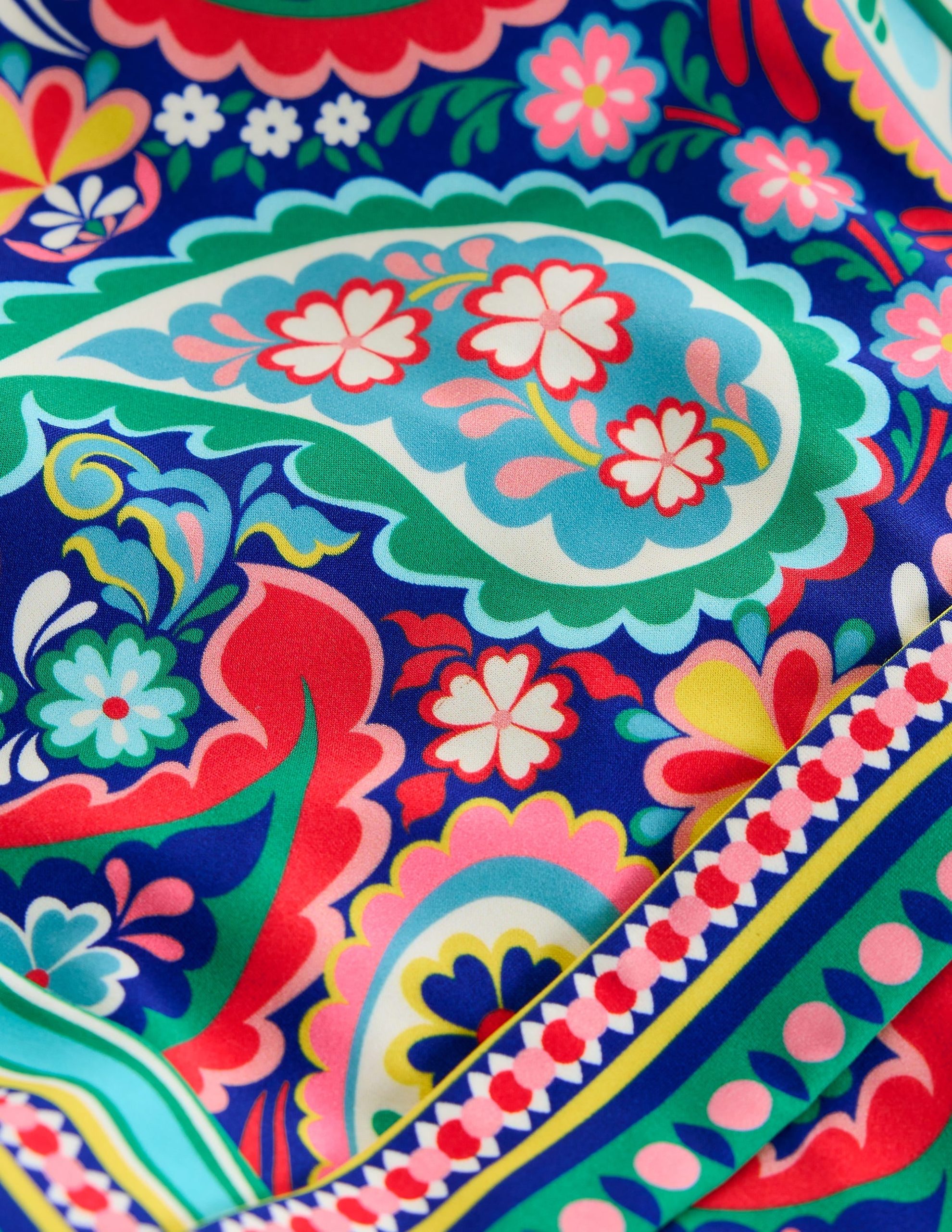 Lefkada Square Neck Swimsuit-Multi. Meadow Paisley - Image 7