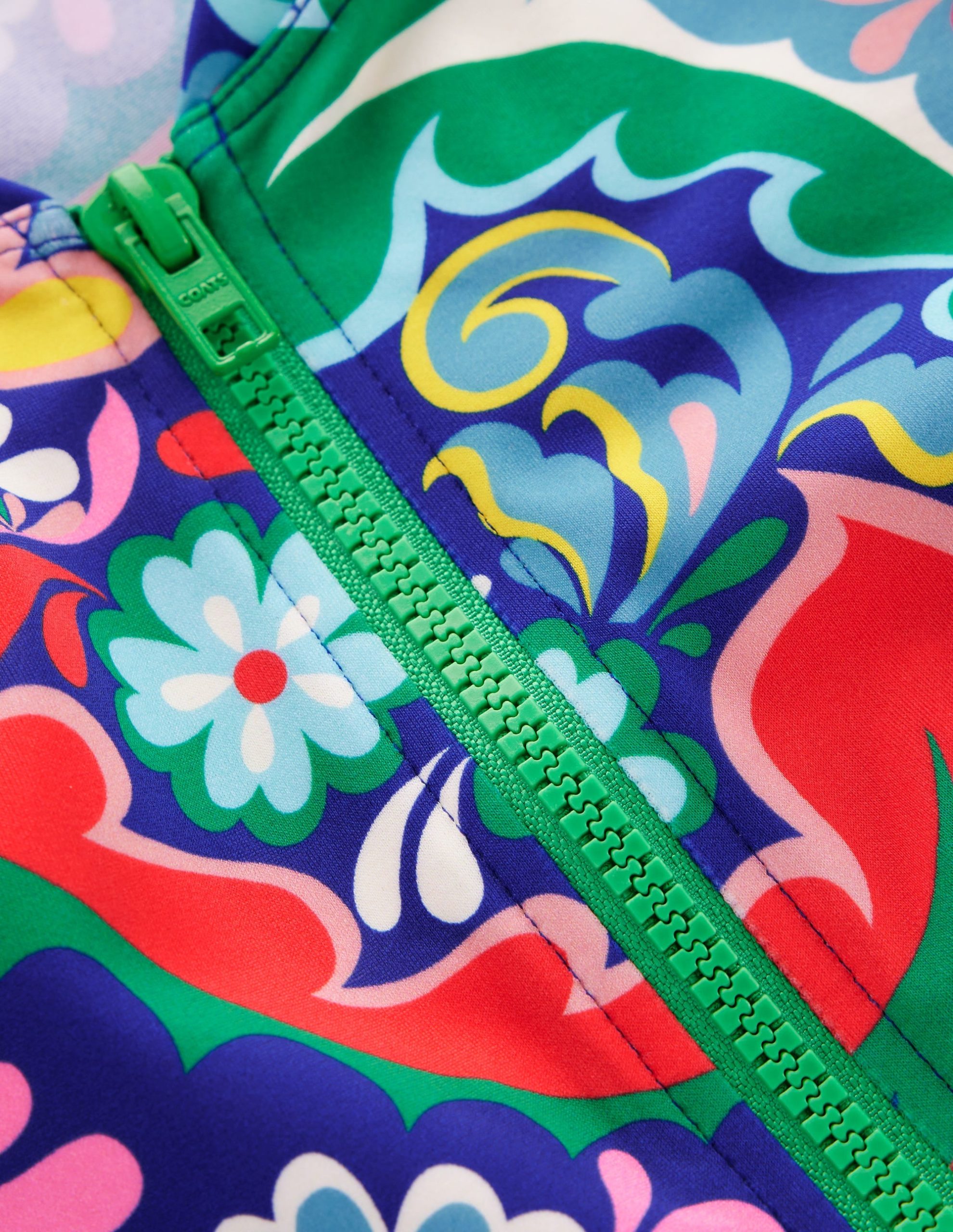 Sun Safe Raglan Rash Vest-Multi. Meadow Paisley - Image 6