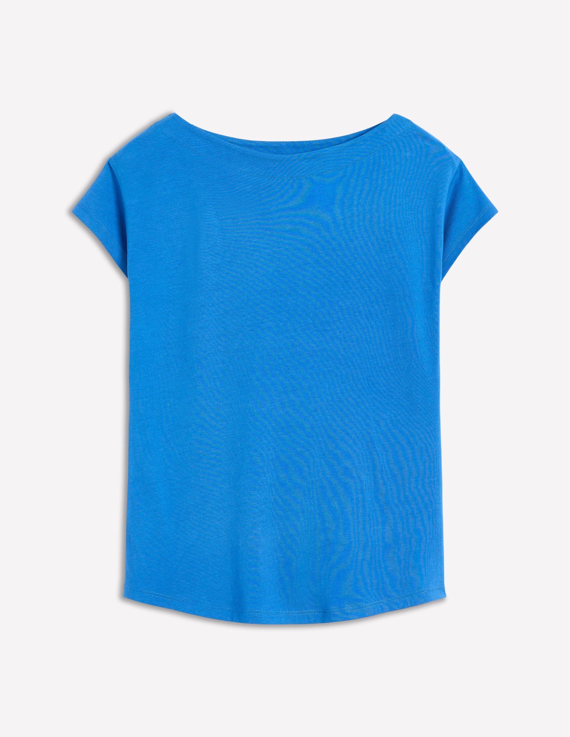 Supersoft Boat Neck T-Shirt-Gallery Blue - Image 5