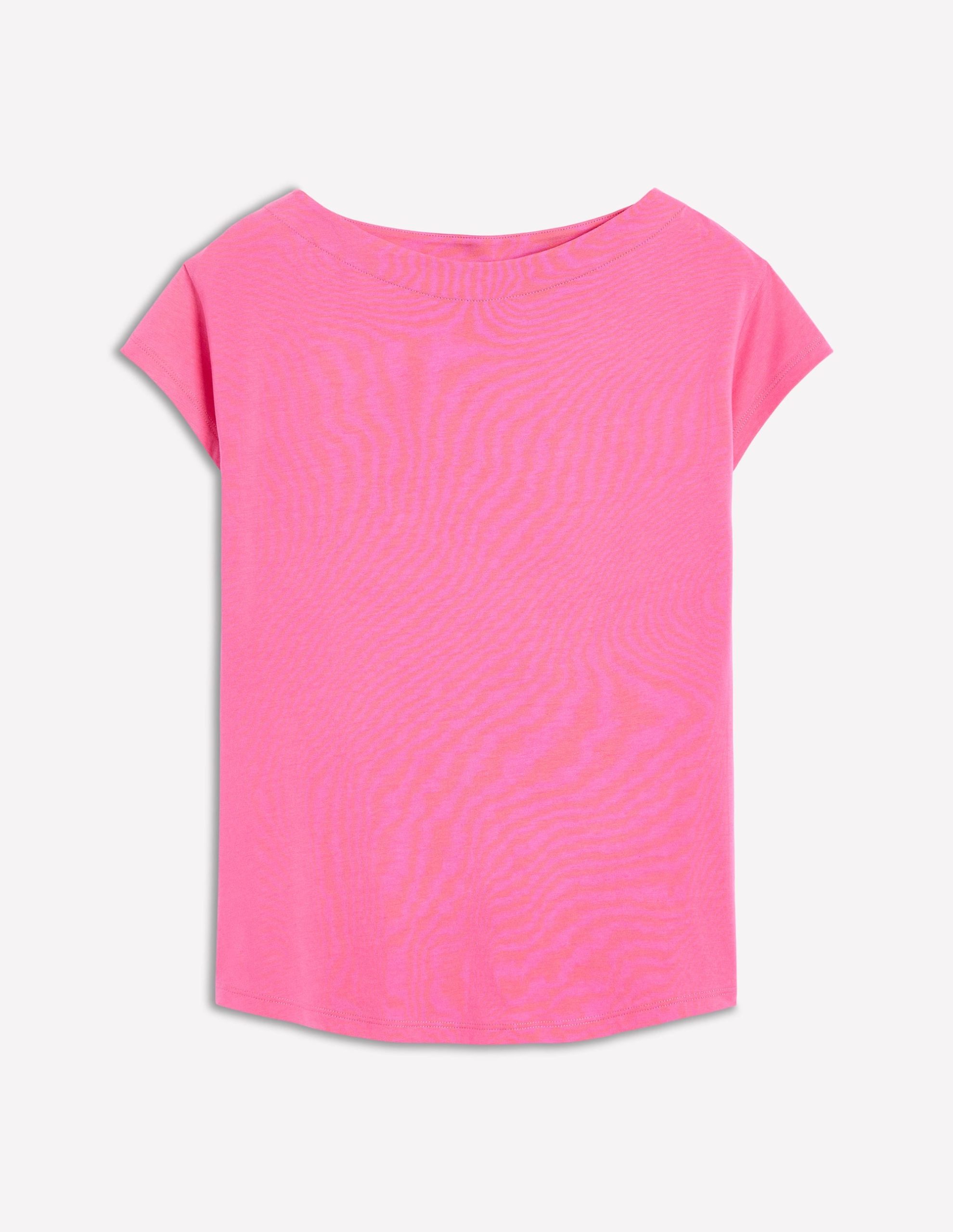 Supersoft Boat Neck T-Shirt-Tickled Pink - Image 5