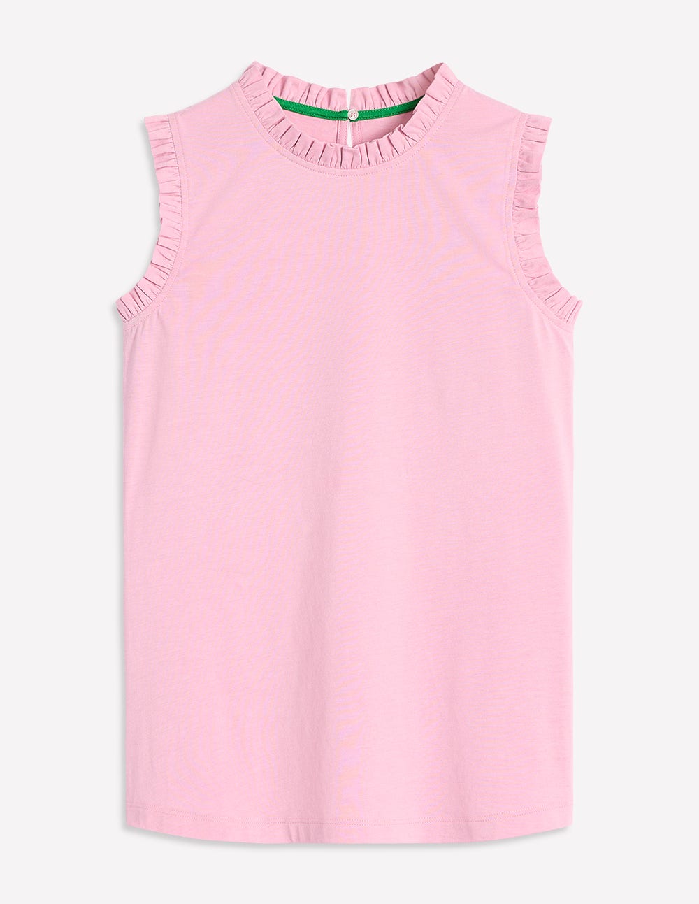 Supersoft Frill Detail Vest-Soft lavender - Image 5