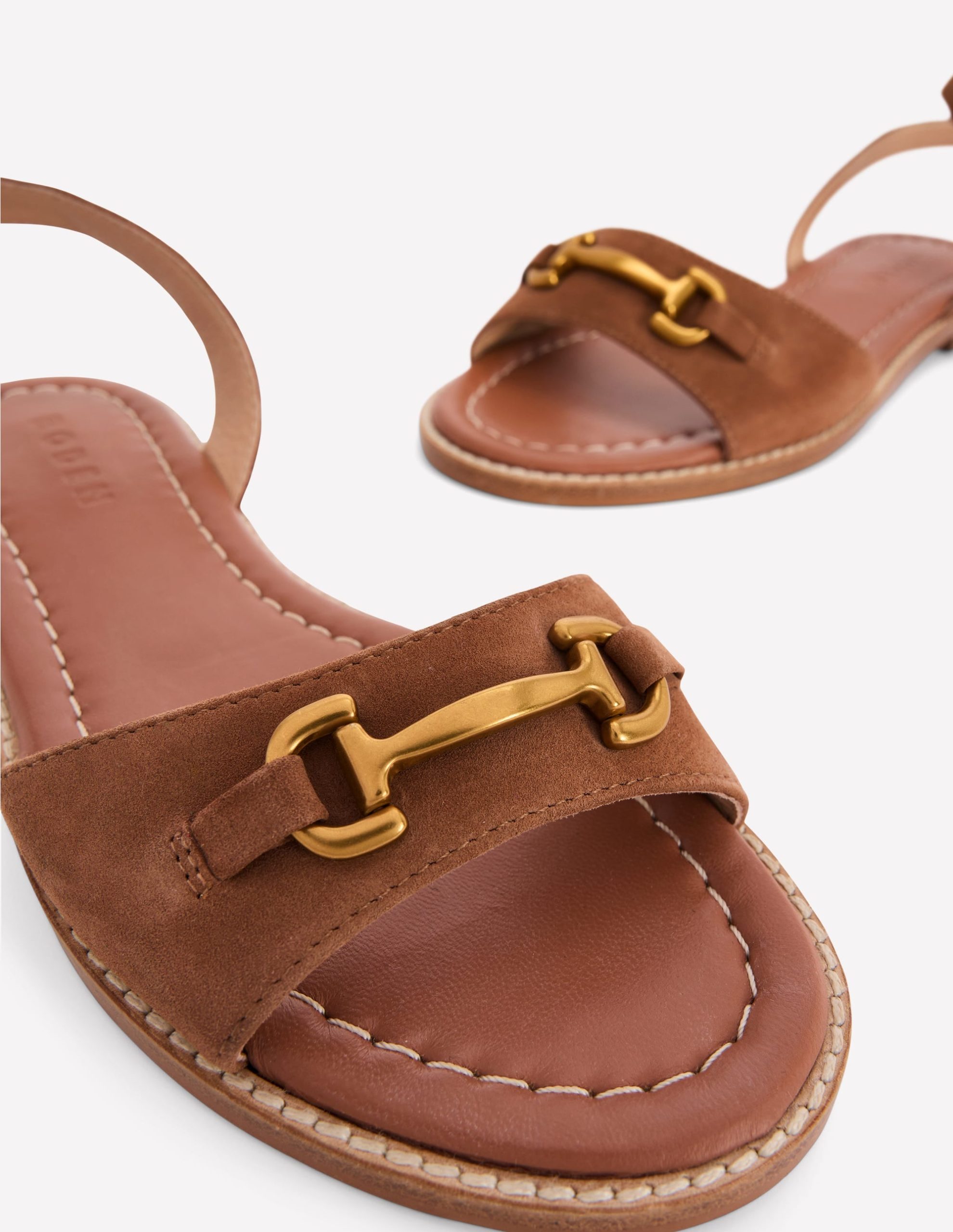 Iris Snaffle Flat Sandals-Ginger Snap - Image 4