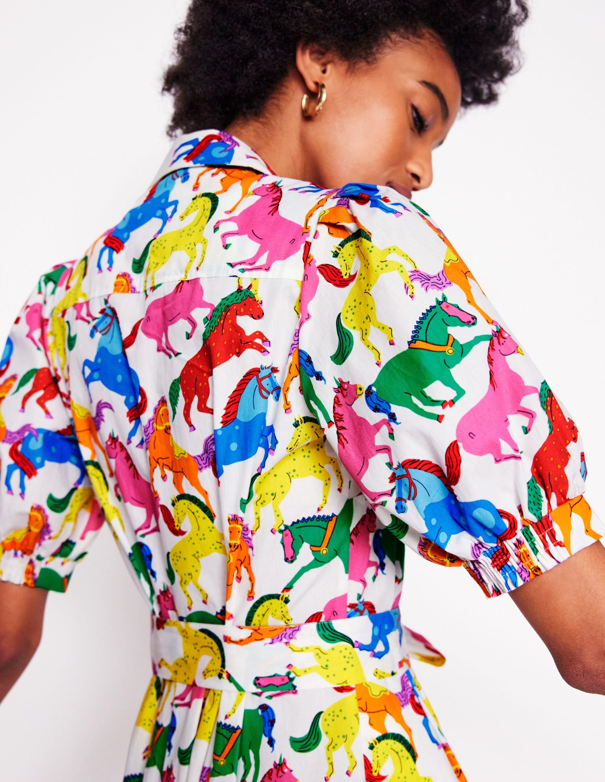 Alexa Maxi Shirt Dress-Multi. Pony Club - Image 3