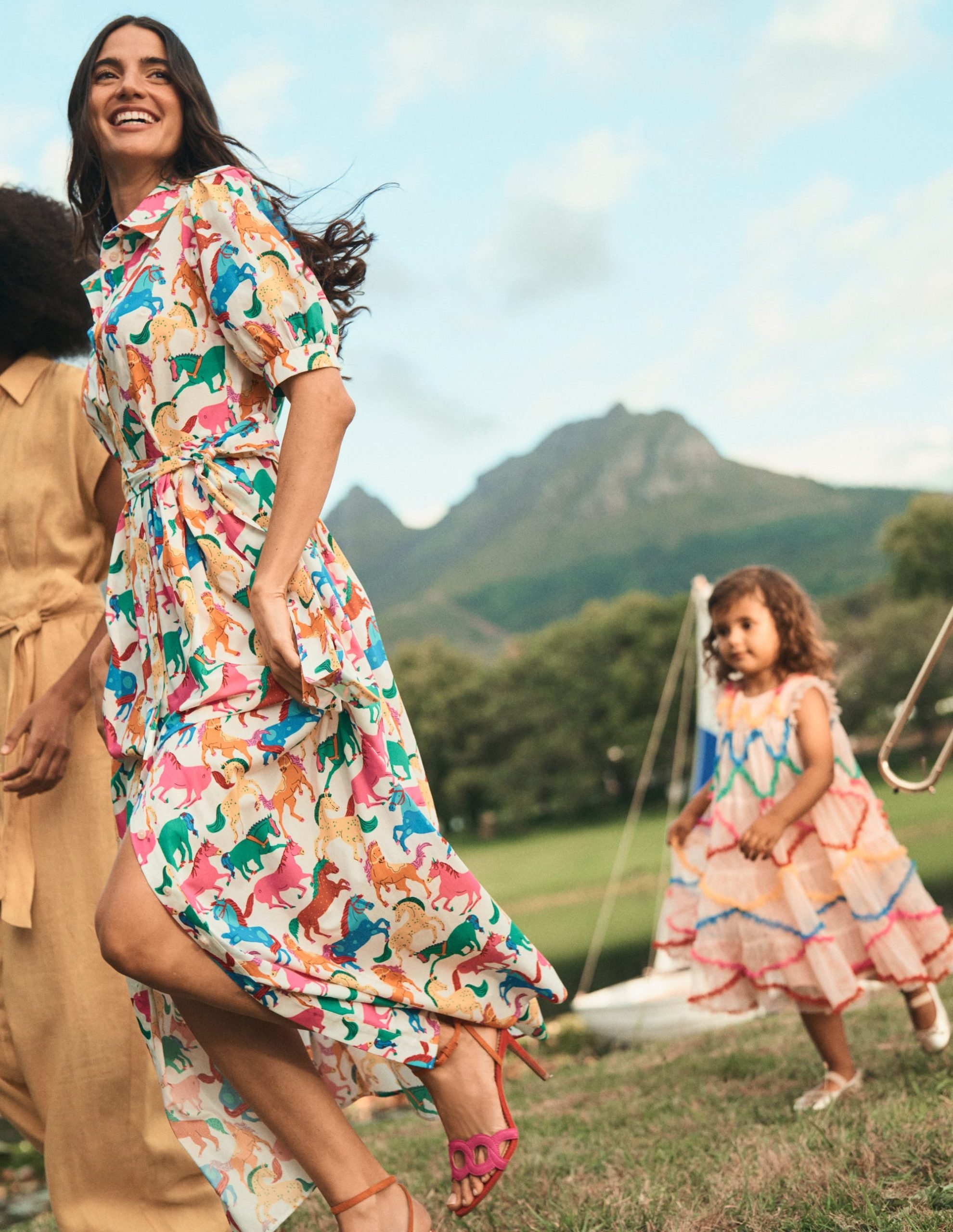 Alexa Maxi Shirt Dress-Multi. Pony Club - Image 2