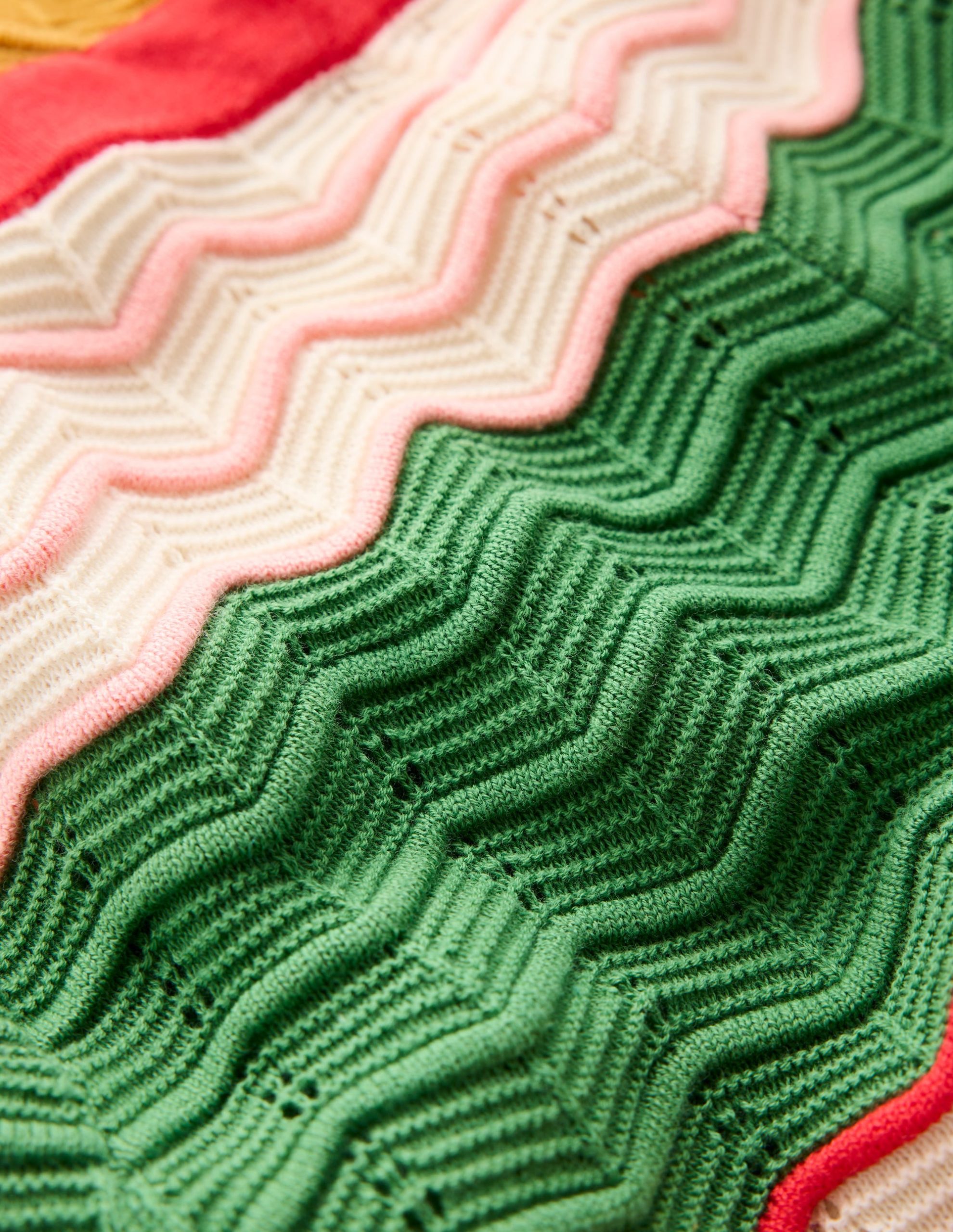 V-Neck Maxi Knitted Dress-Multi Stripe - Image 6