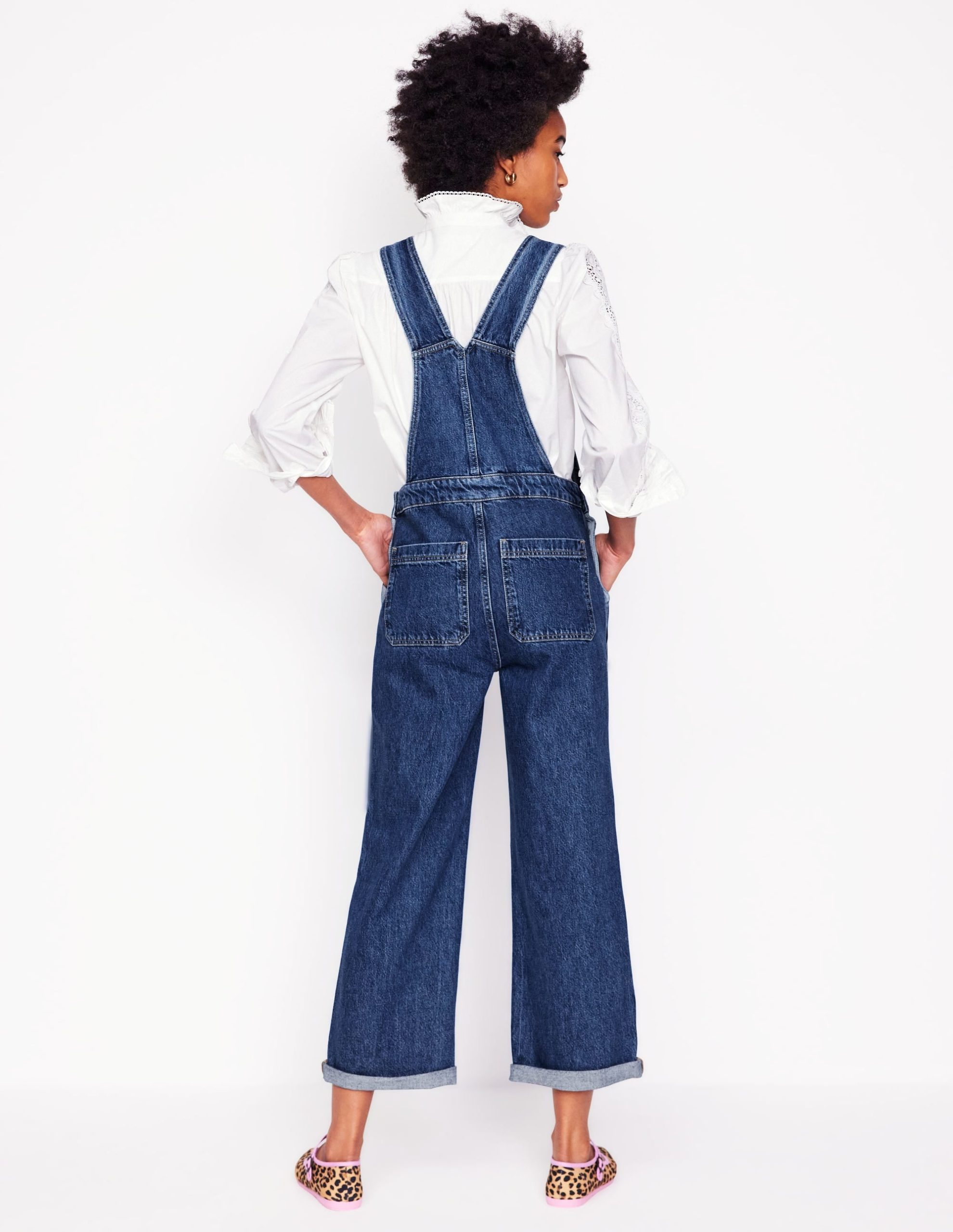 Straight Leg Dungarees-Mid Vintage - Image 3