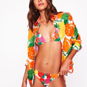Symi String Bikini Bottoms-Multi. Summer Fruits